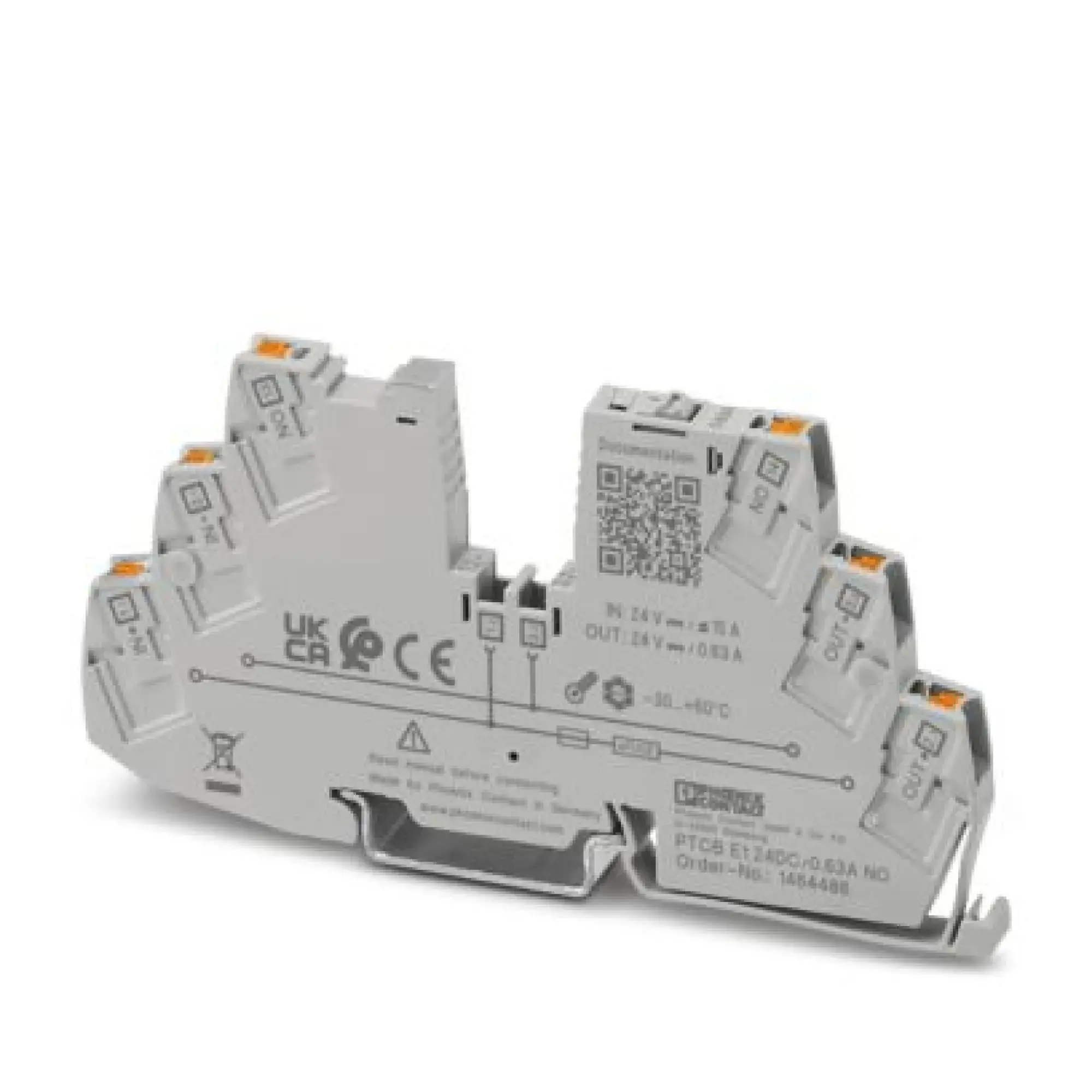 Phoenix Contact 1464486 Electronic circuit breaker PTCB E1 24DC/0.63A NO (img_001)