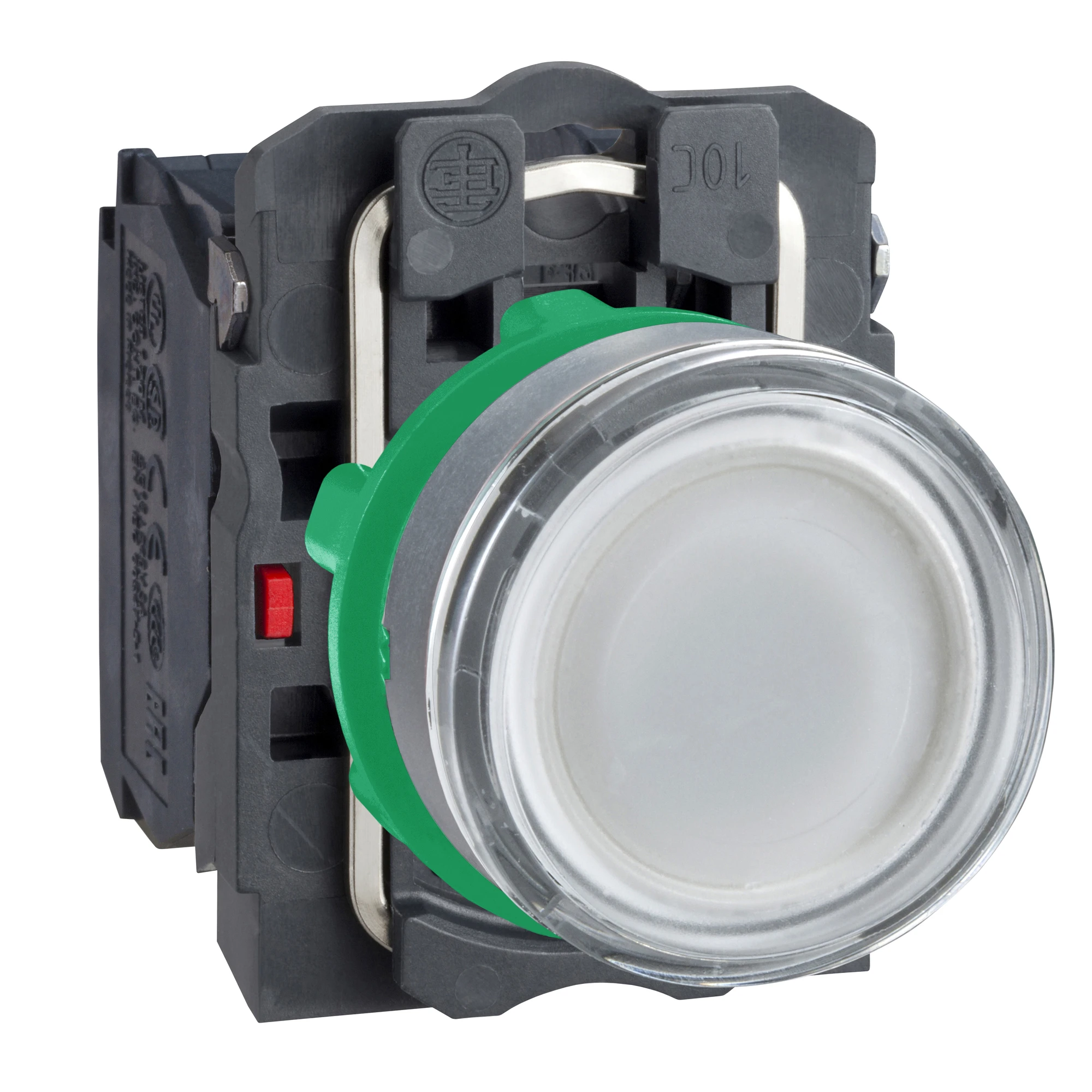 Schneider Electric XB5AWCUST10 Illuminated push-button, plastic, complete, 22mm, customizable via configurator (img_001) Schneider Electric XB5AWCUST10 Illuminated push-button, plastic, complete, 22mm, customizable via configurator (img_001)