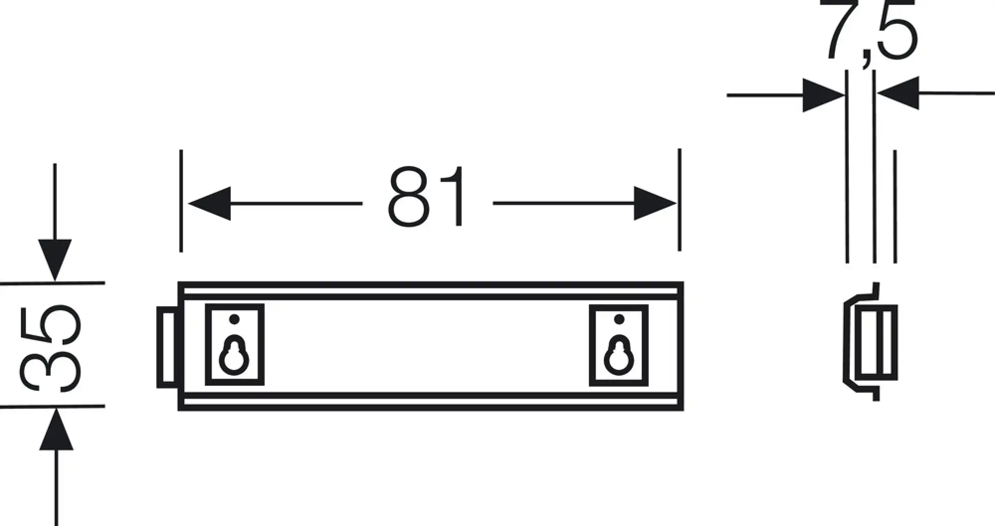 Hensel 3300149 Tragschiene Hutprofil 35 mm, für KG 9001 KG TS 01 (img_003) Hensel 3300149 Tragschiene Hutprofil 35 mm, für KG 9001 KG TS 01 (img_003)