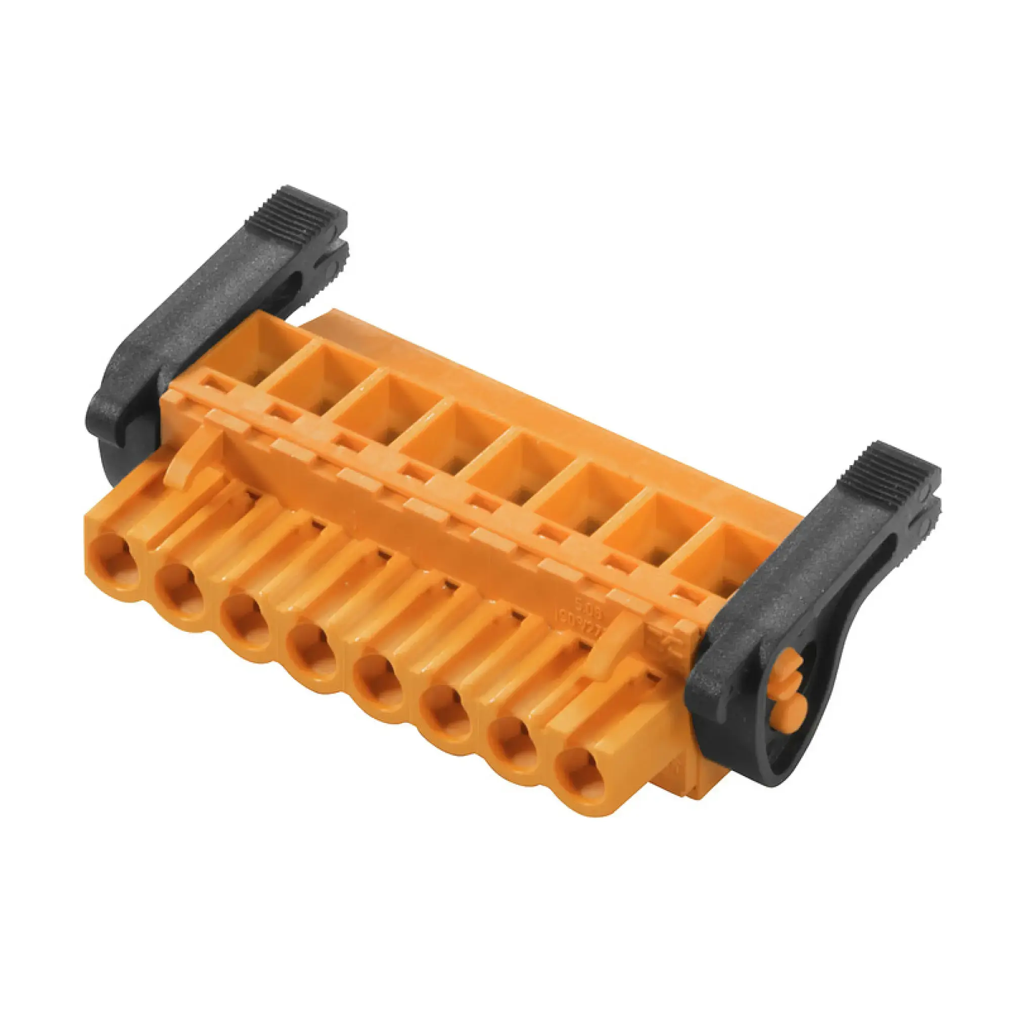 Weidmüller 1087310000 PCB connector (wire connection), 320 V, 23 A, Pitch in mm: 5.08, 4 mm², Number of poles: 8, Clamping yoke connection, Box (img_001)