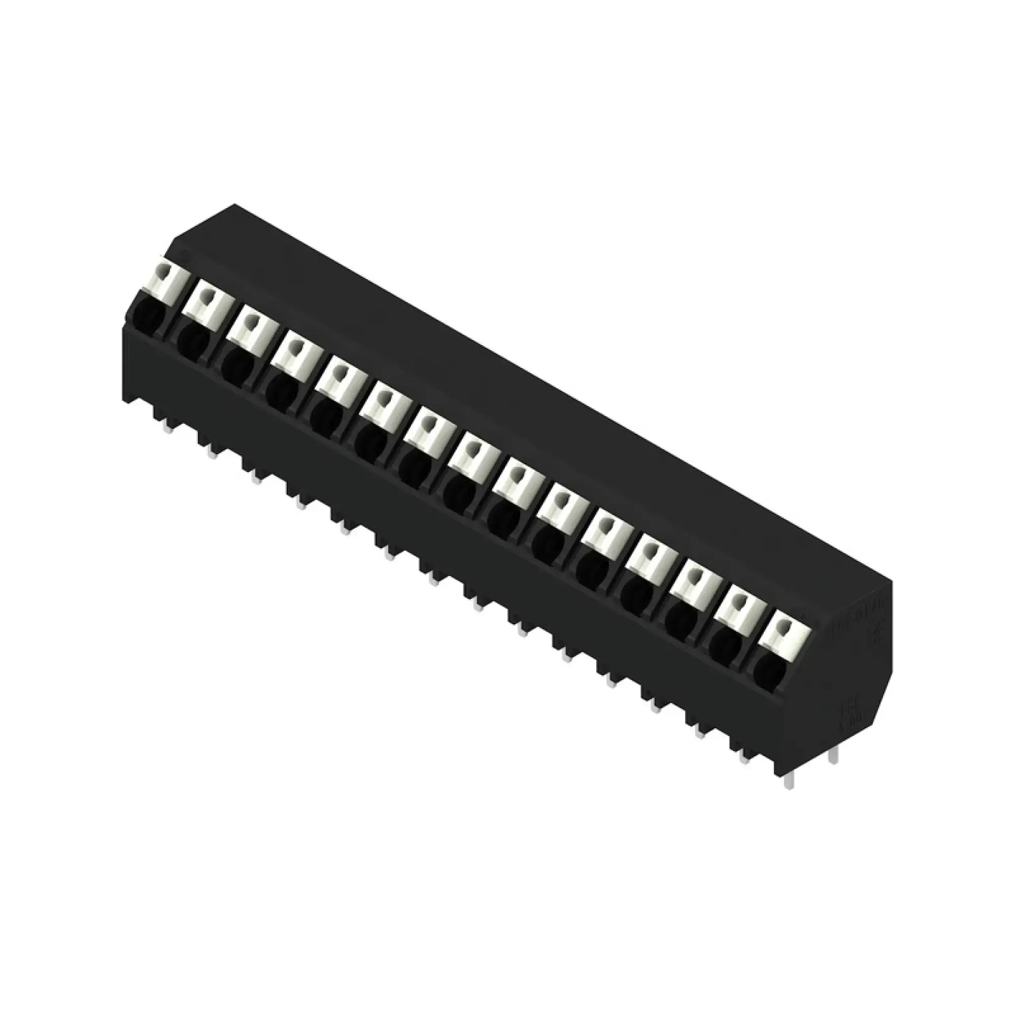 Weidmüller 1884510000 PCB terminal, 320 V, 17.5 A, Pitch in mm: 5.00, 1.5 mm², Number of poles: 15, PUSH IN with actuator, THT/THR solder connection, 135°, Tube (img_001) Weidmüller 1884510000 PCB terminal, 320 V, 17.5 A, Pitch in mm: 5.00, 1.5 mm², Number of poles: 15, PUSH IN with actuator, THT/THR solder connection, 135°, Tube (img_001)