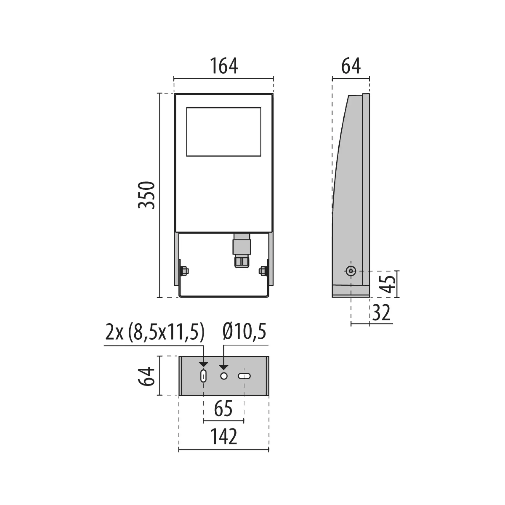 Performance iN Lighting 3118357 LED-Scheinwerfer 3000K 51W statisch symmetrische Streuoptik 3118357 (img_003)