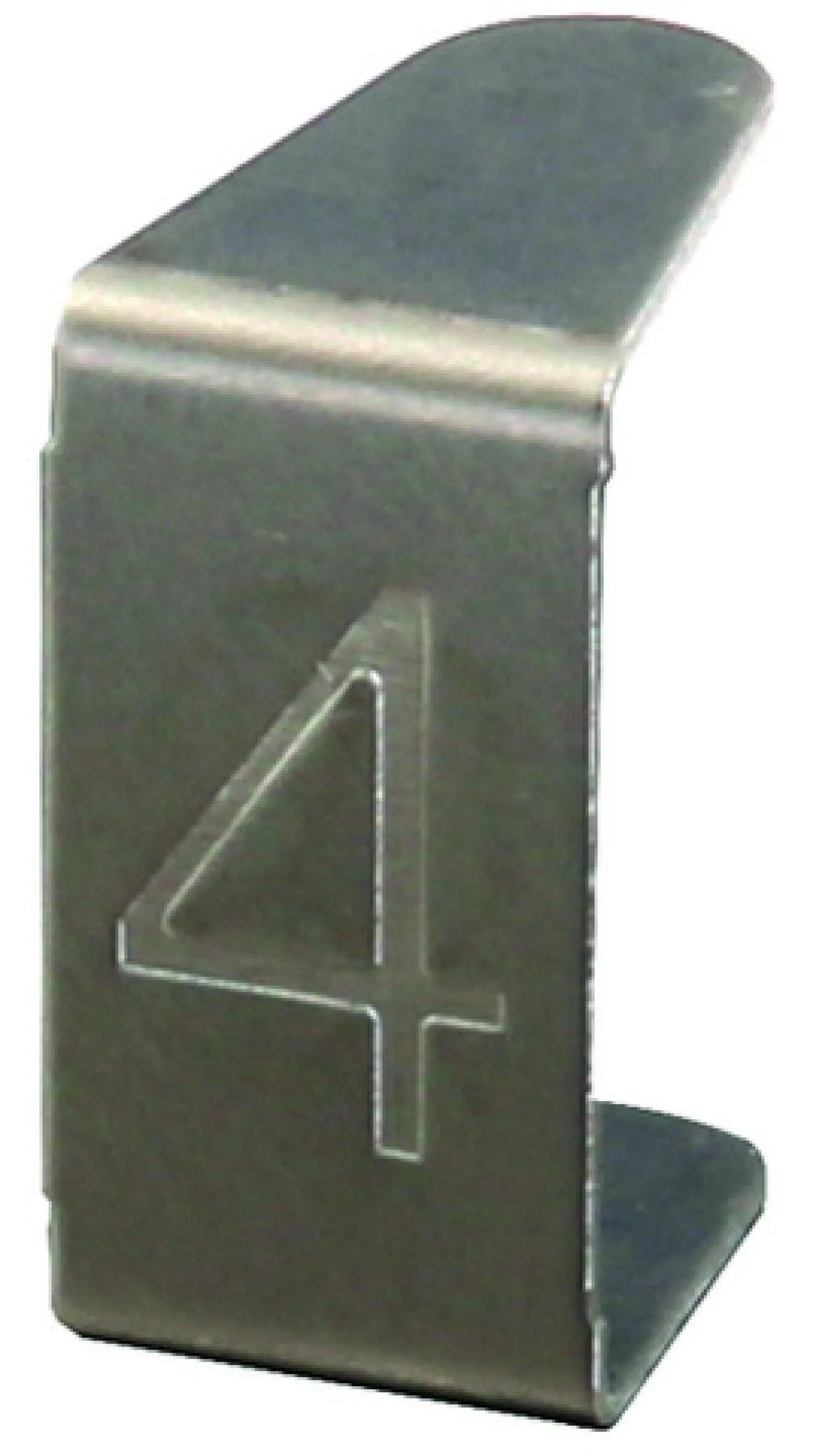 Dehn 490004 Number insert "4", StSt (img_003) Dehn 490004 Number insert "4", StSt (img_003)