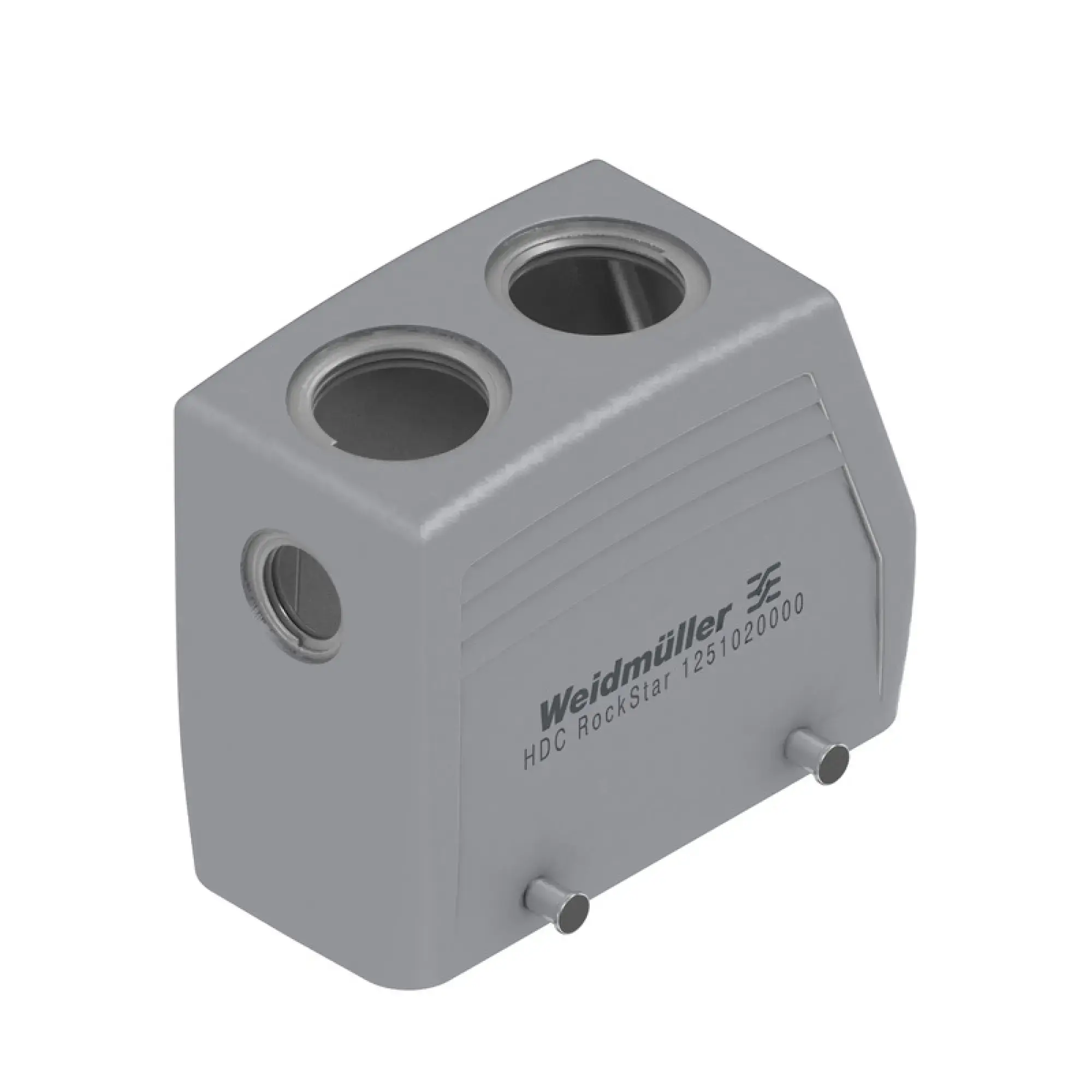 Weidmüller 1251020000 Housing (industry plug-in connectors), Plug housing, Side-locking clamp on lower side, Size: 6, IP65 (in plugged condition) (img_001) Weidmüller 1251020000 Housing (industry plug-in connectors), Plug housing, Side-locking clamp on lower side, Size: 6, IP65 (in plugged condition) (img_001)