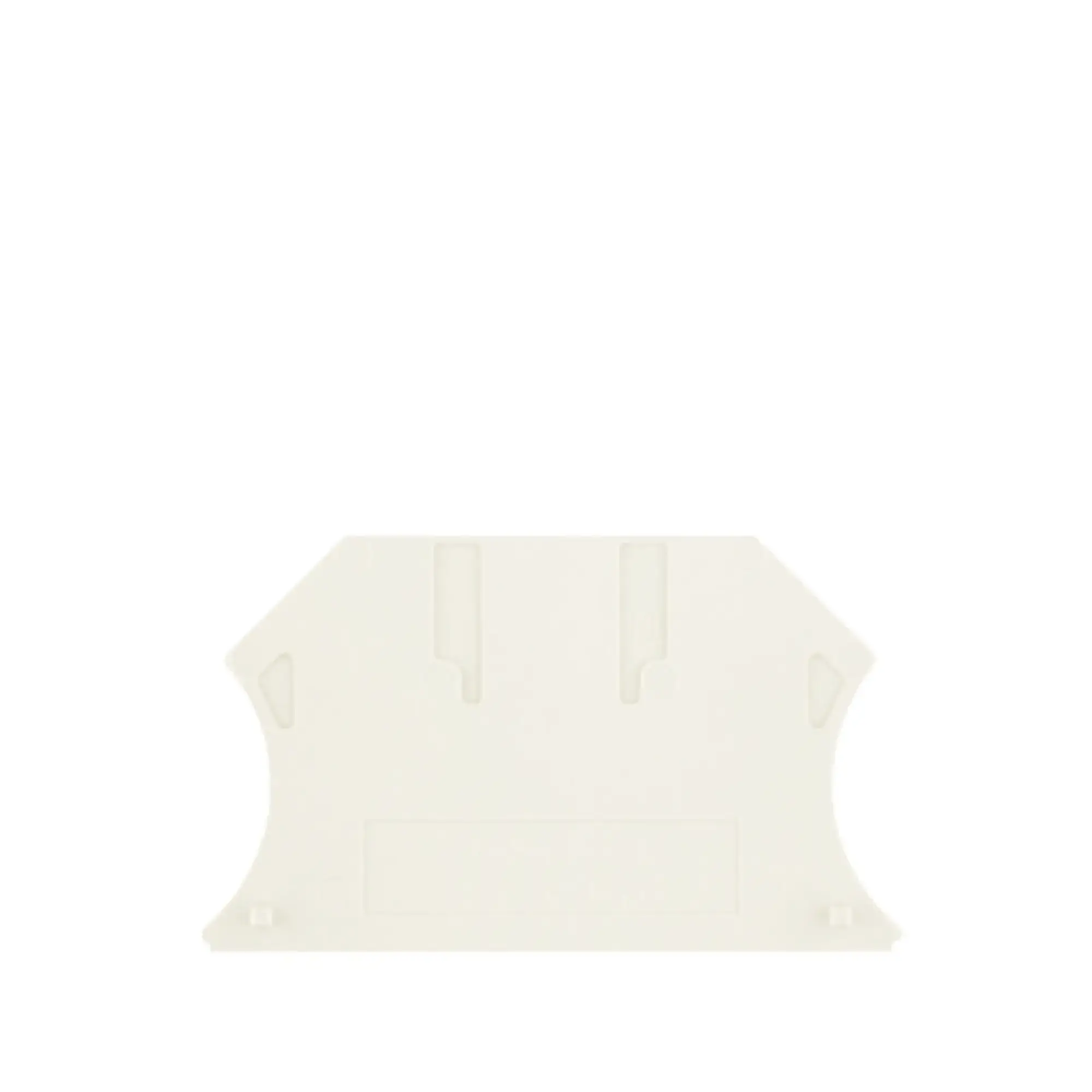 Weidmüller 1050090000 End plate (terminals), white, Height: 56 mm, Width: 1.5 mm, V-0, Wemid (img_001) Weidmüller 1050090000 End plate (terminals), white, Height: 56 mm, Width: 1.5 mm, V-0, Wemid (img_001)