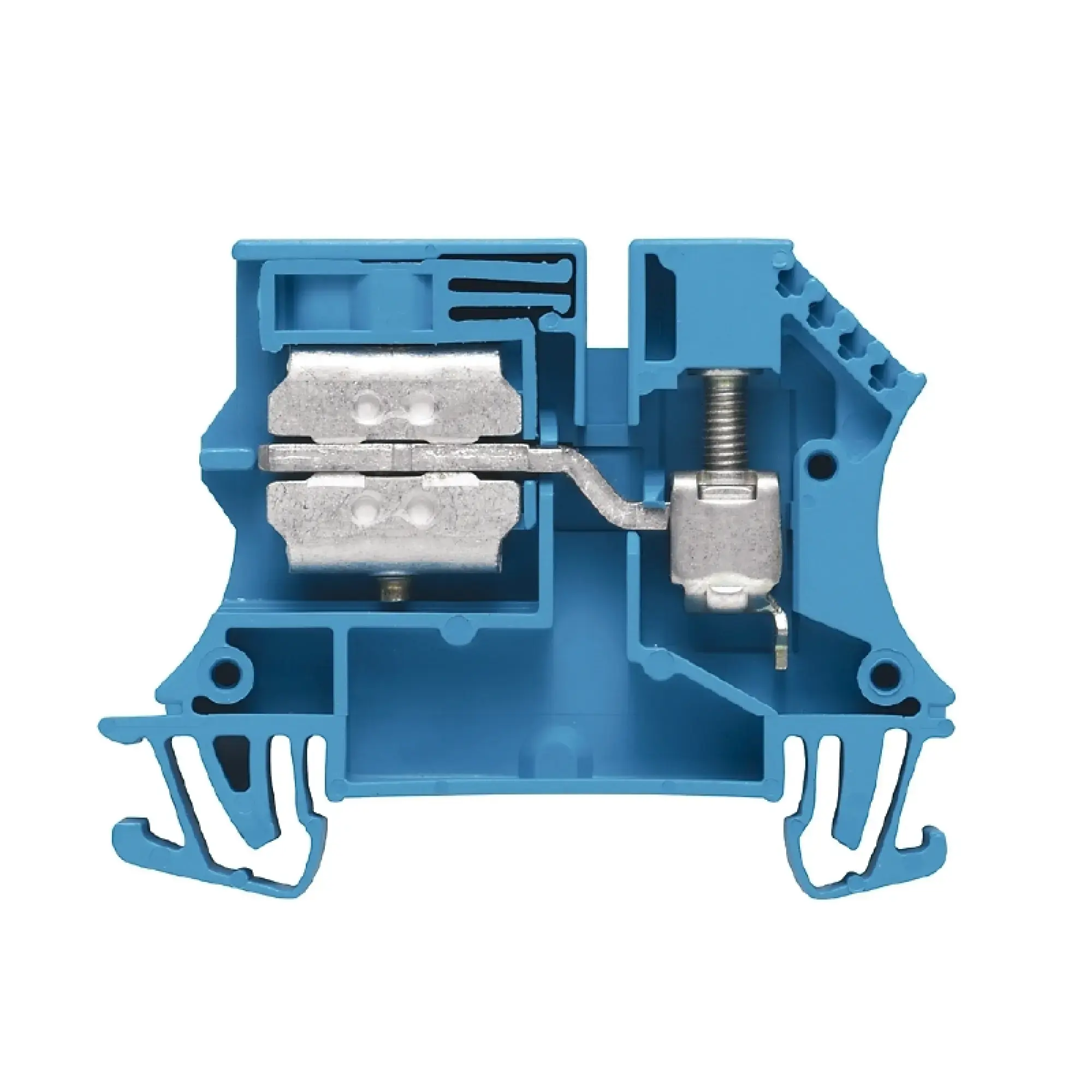 Weidmüller 1010880000 Neutral conductor modular terminal, Screw connection, 6, 400 V, 41 A, TS 35, blue (img_001)