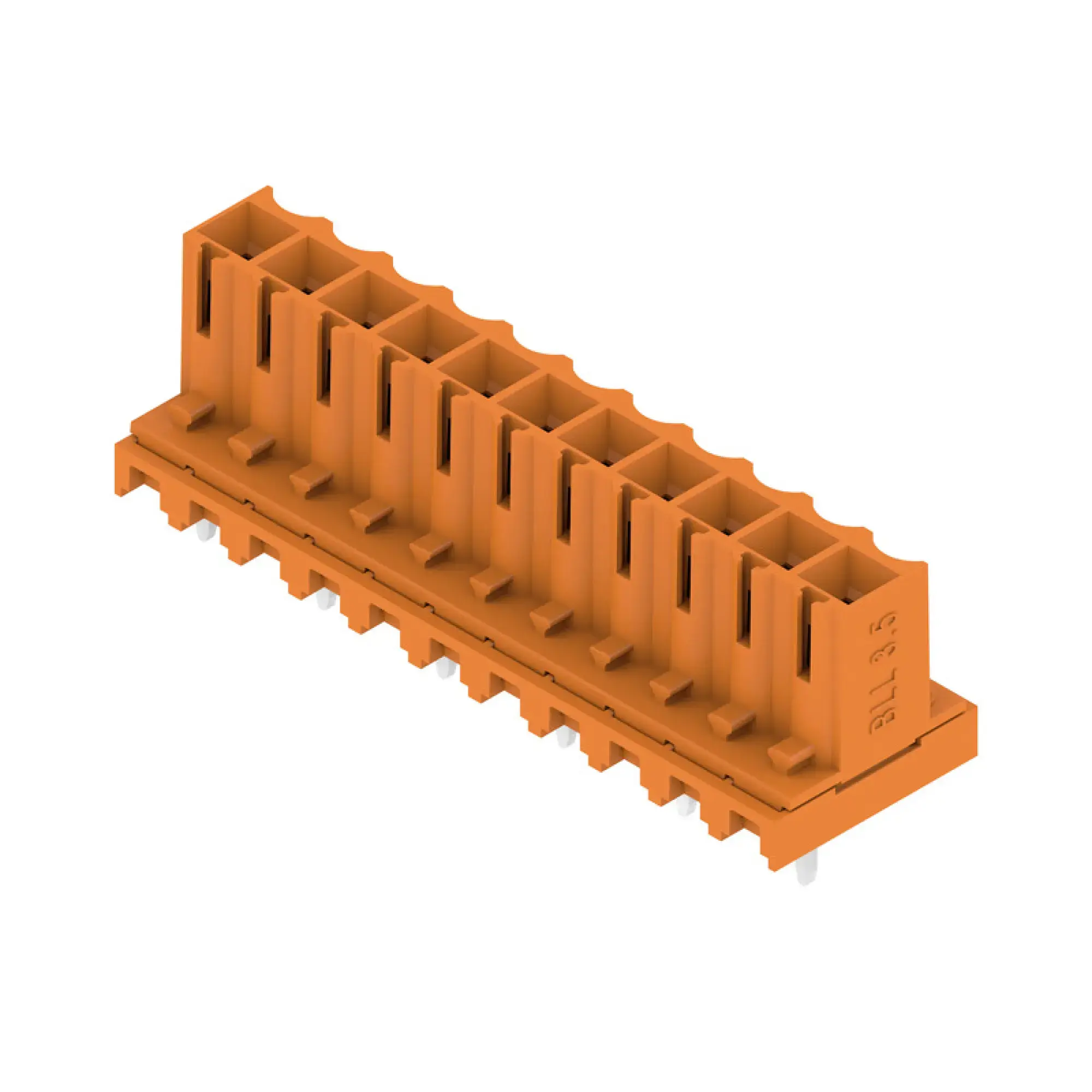 Weidmüller 1376370000 PCB connector (board connection), 160 V, 15.1 A, Pitch in mm: 3.50, Number of poles: 11, THT solder connection, Tube (img_001)