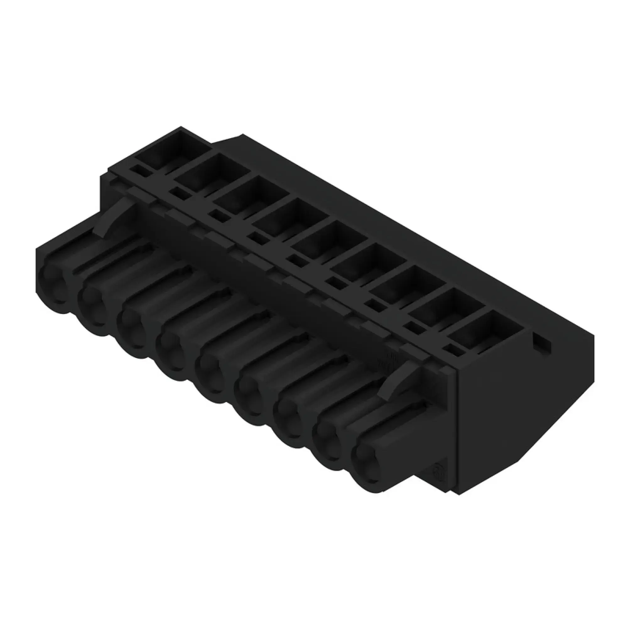 Weidmüller 1948310000 PCB connector (wire connection), 320 V, 23 A, Pitch in mm: 5.08, 4 mm², Number of poles: 9, Clamping yoke connection, Box (img_001)