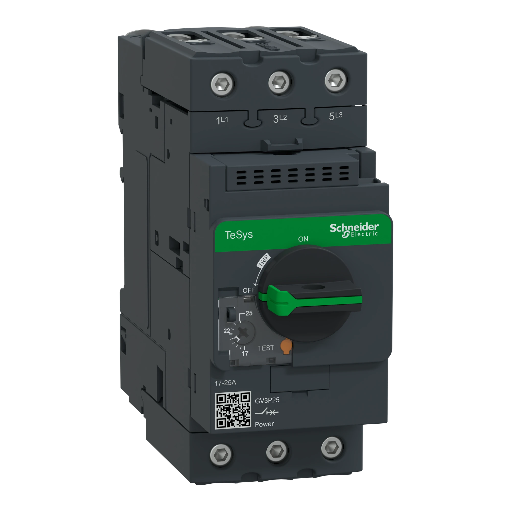 Schneider Electric GV3P25 Motor Protection Switch, 3p, 17-25A, Magnetic Trip (img_001) Schneider Electric GV3P25 Motor Protection Switch, 3p, 17-25A, Magnetic Trip (img_001)