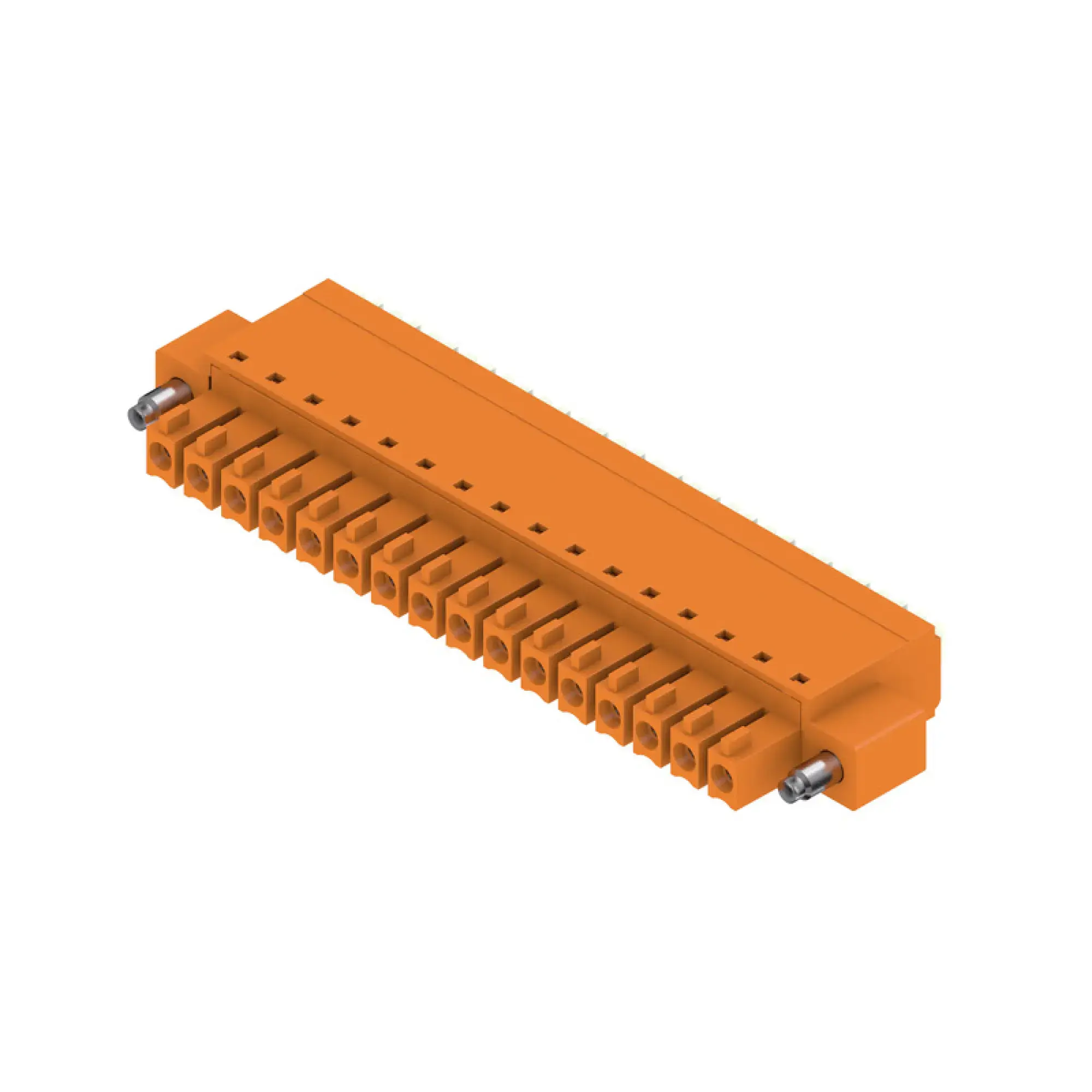 Weidmüller 1970820000 PCB connector (wire connection), 160 V, 17.5 A, Pitch in mm: 3.81, 1.5 mm², Number of poles: 16, PUSH IN with actuator, Box (img_001)