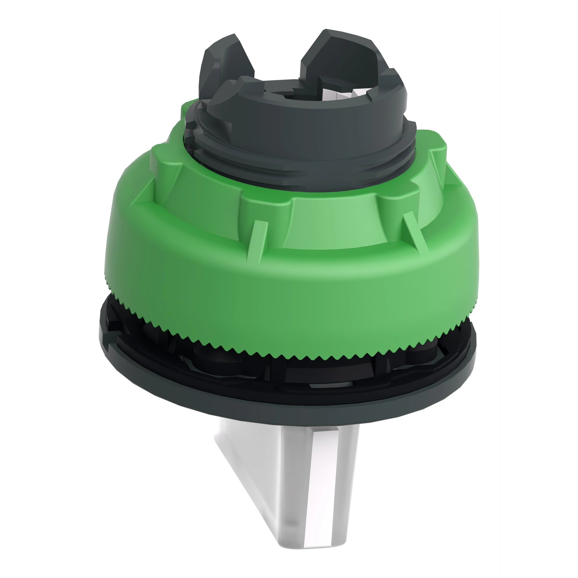 Schneider Electric ZB5FK1713 Illuminated Selector Switch, Front Element, Harmony XB5F, Plastic, 30mm, White, for Universal LED, 3 Positions, Momentary Left (img_008)