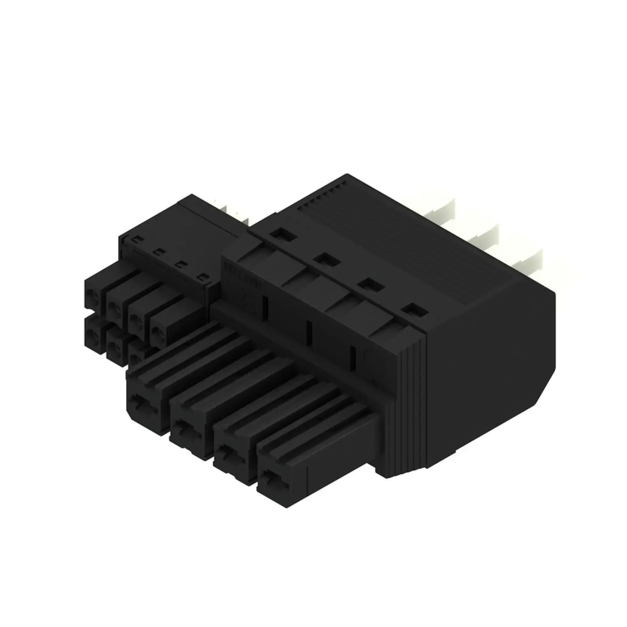 Weidmüller 2549440000 Hybrid connector (wire connection), 7.62 mm, Number of poles: 4, PUSH IN with actuator (img_001)