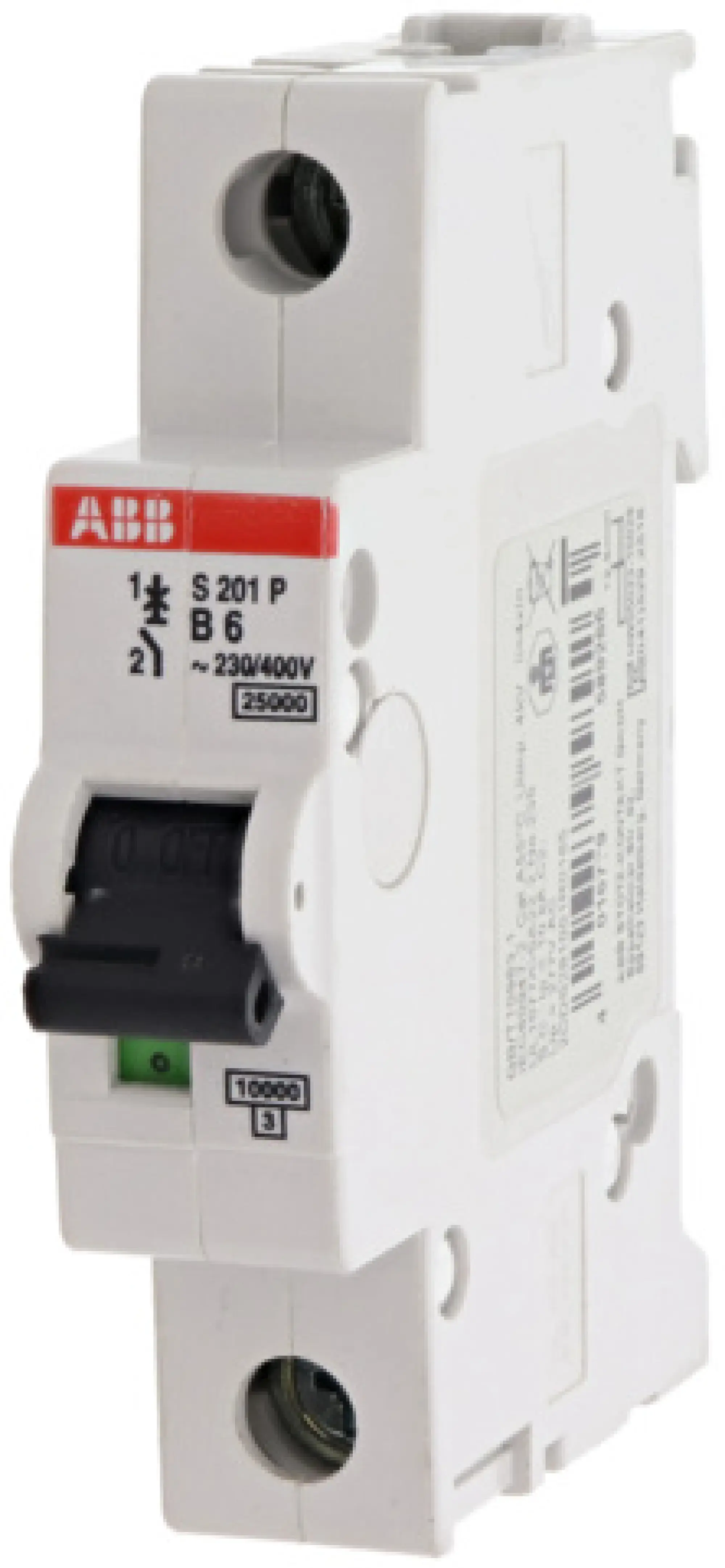 Dehn 909497 Miniature circuit breaker B char. 25 kA, 6 A, 1P for ABB type S201P-B6 (img_001) Dehn 909497 Miniature circuit breaker B char. 25 kA, 6 A, 1P for ABB type S201P-B6 (img_001)