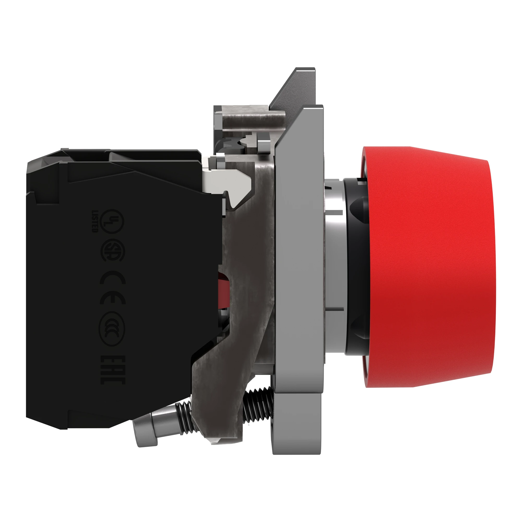 Schneider Electric XB4BPS42EX Push Button, Harmony XB4, Metal, 22mm, Red, Momentary, with Protective Cap, 1NC, ATEX (img_002) Schneider Electric XB4BPS42EX Push Button, Harmony XB4, Metal, 22mm, Red, Momentary, with Protective Cap, 1NC, ATEX (img_002)