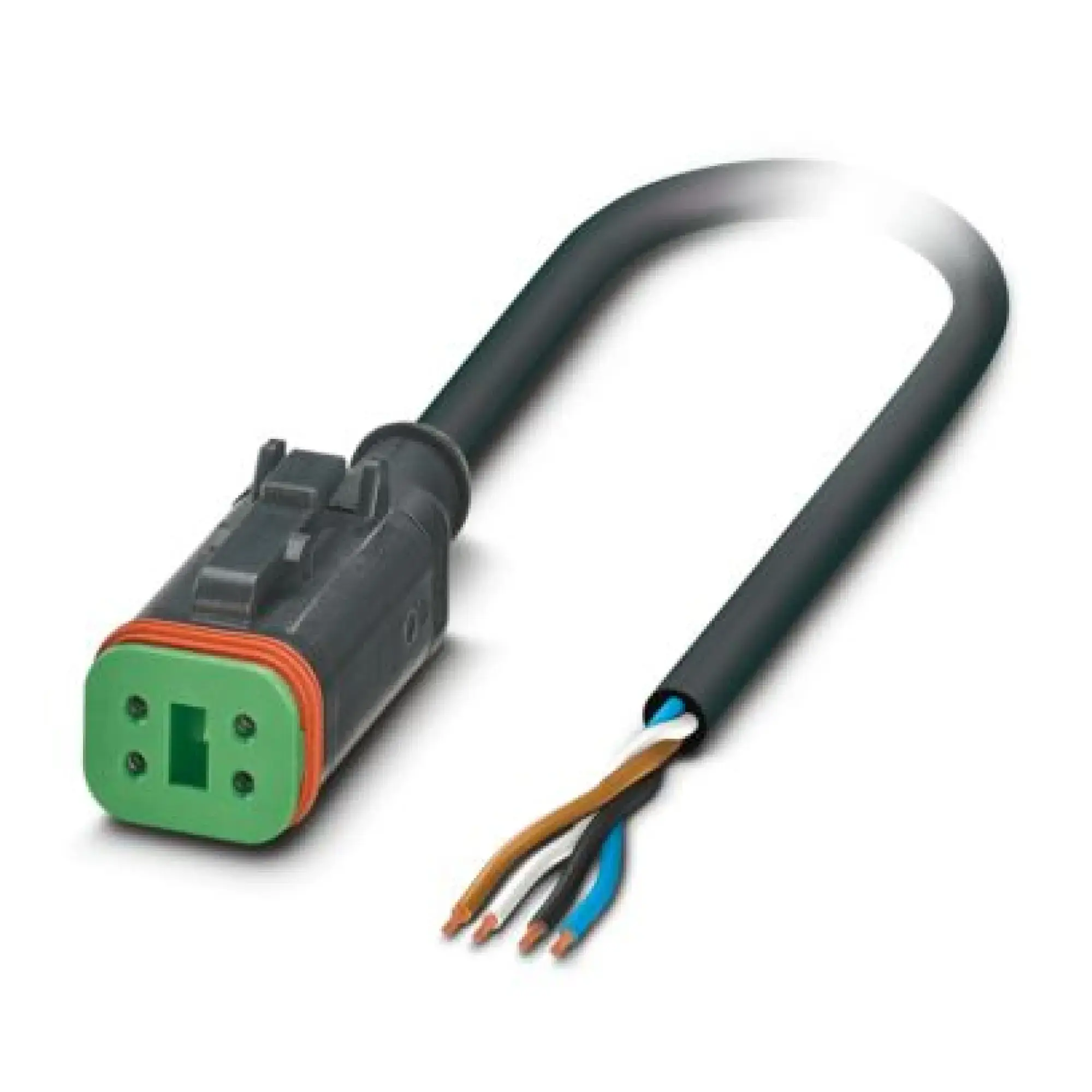 Phoenix Contact 1415010 Sensor/actuator cable SAC-4P- 5,0-PUR/DTFS (img_001)