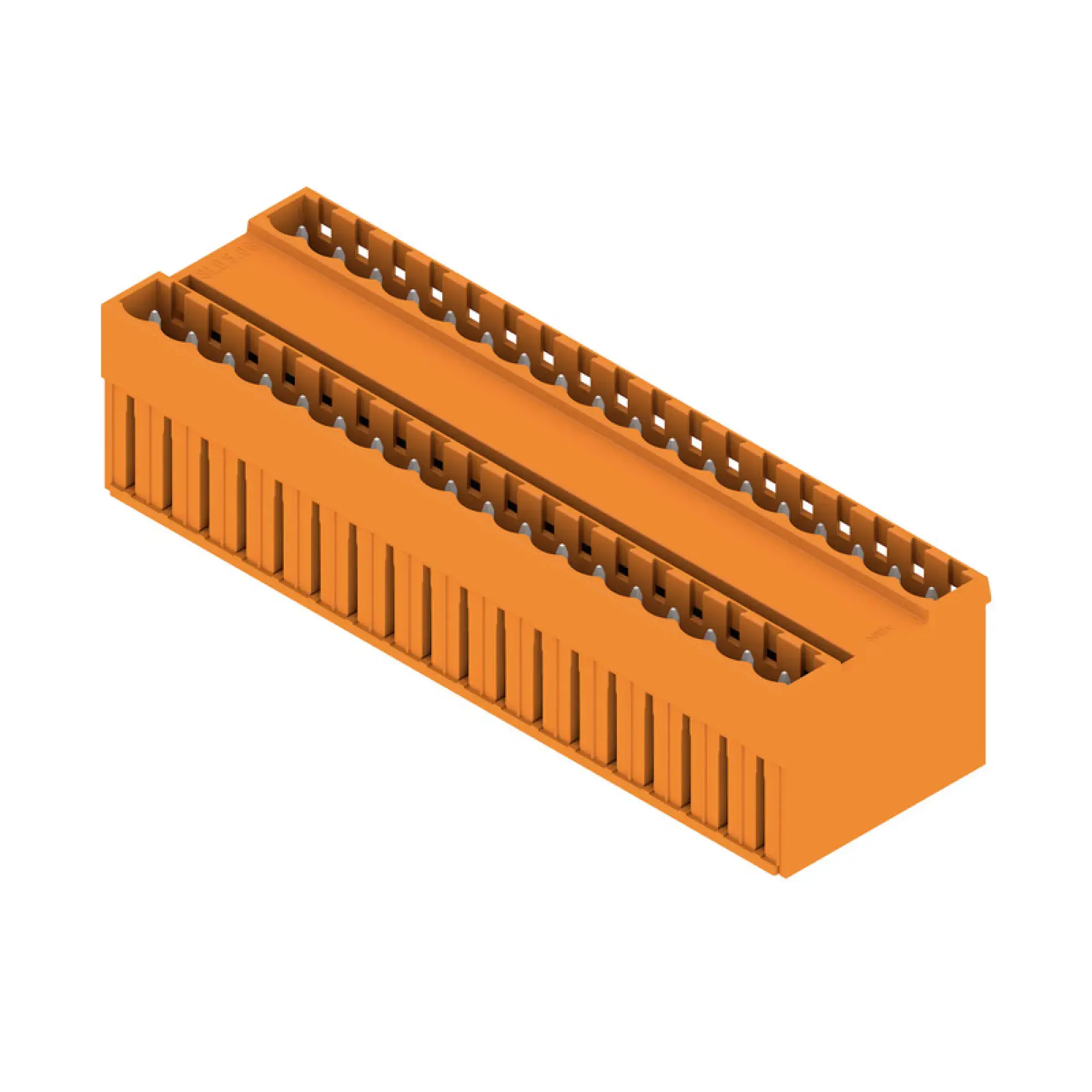 Weidmüller 1602550000 PCB connector (board connection), 250 V, 11 A, Pitch in mm: 5.08, Number of poles: 36, THT solder connection, Box (img_001)