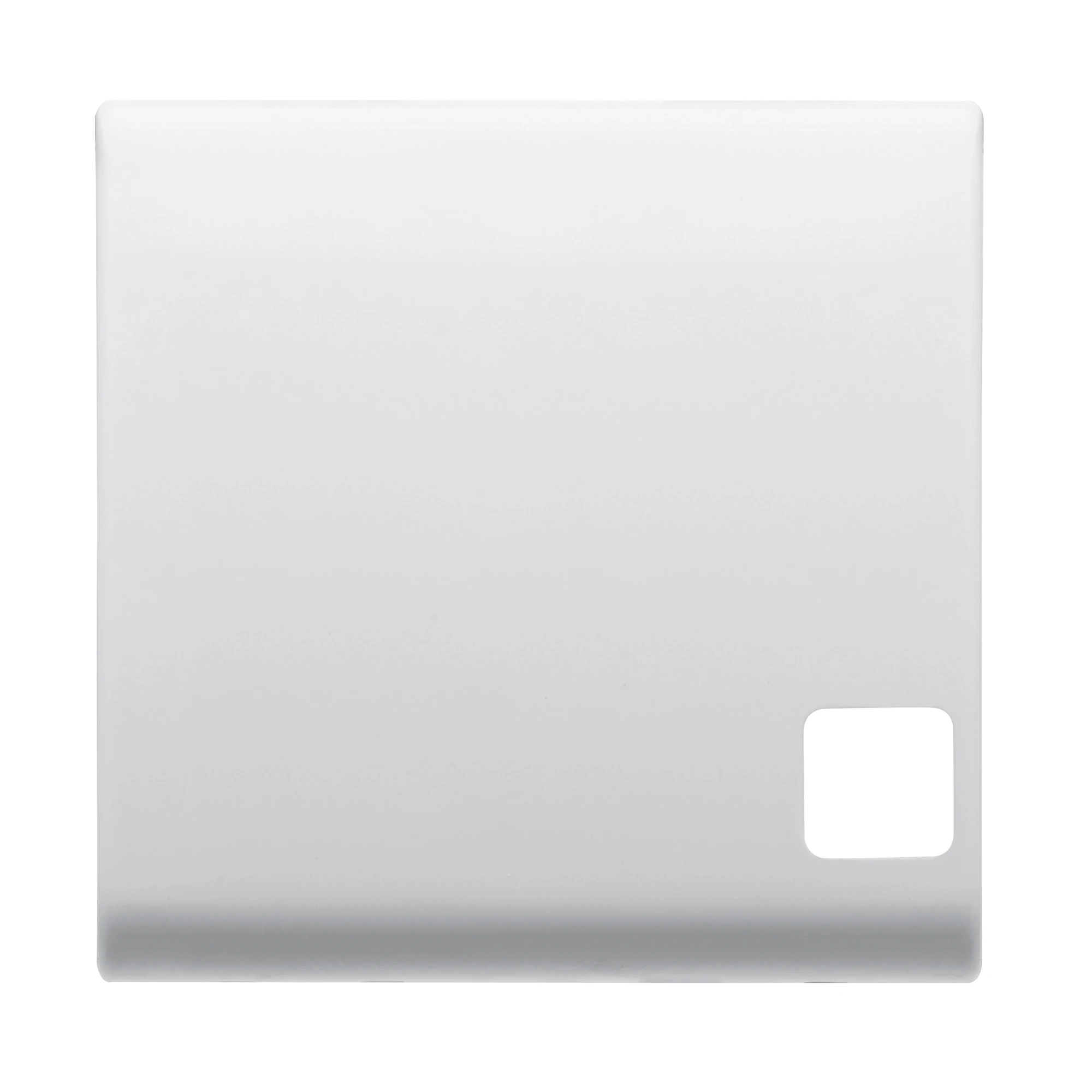 GEWISS GW10552 REPLACEABLE BUTTON KEY FOR PUSH-BUTTON PANEL - TO BE COMPLETED WITH LENS - 2 MODULES - WHITE - CHORUSMART (img_001)