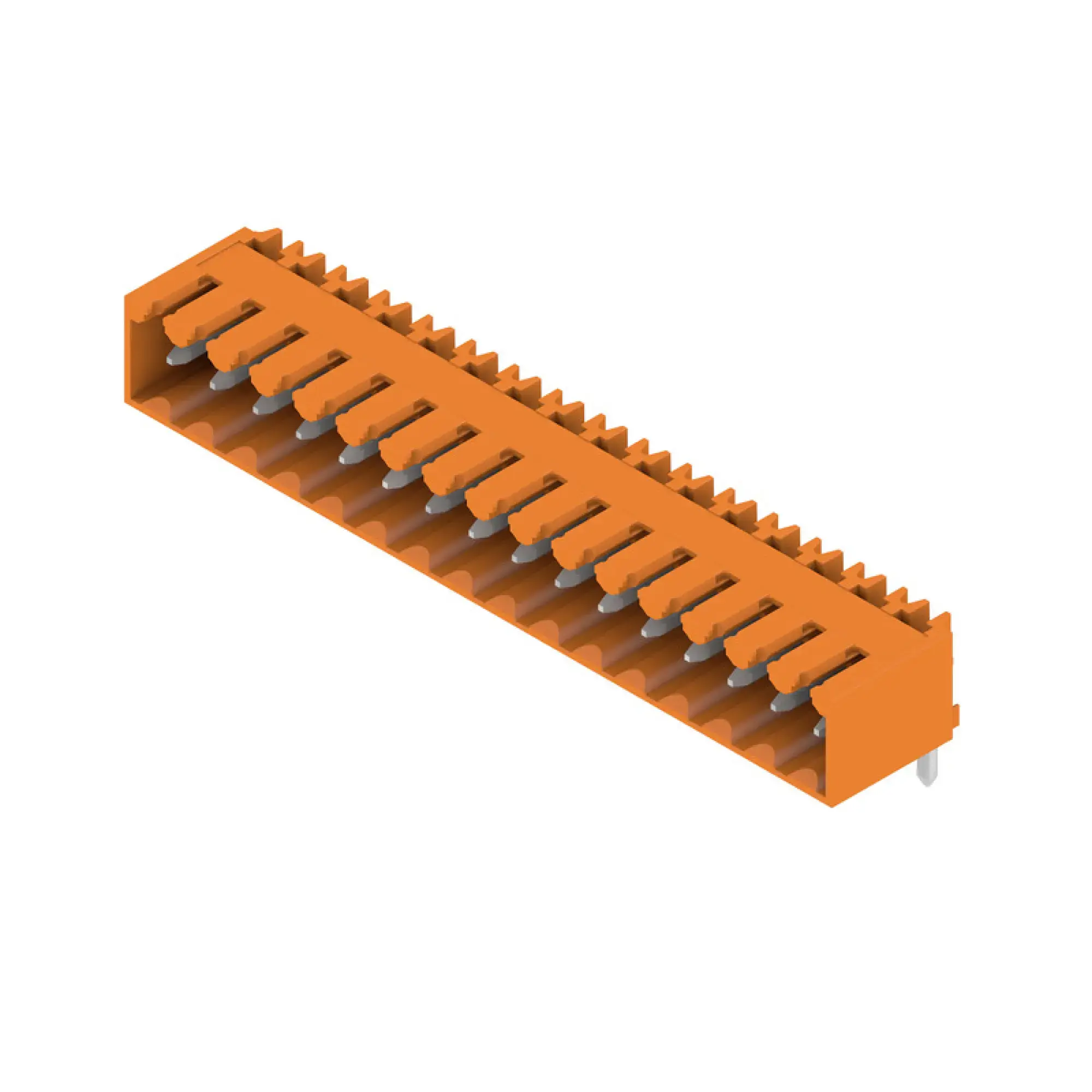Weidmüller 1605360000 PCB connector (board connection), 160 V, 17 A, Pitch in mm: 3.50, Number of poles: 16, THT solder connection, Box (img_001)