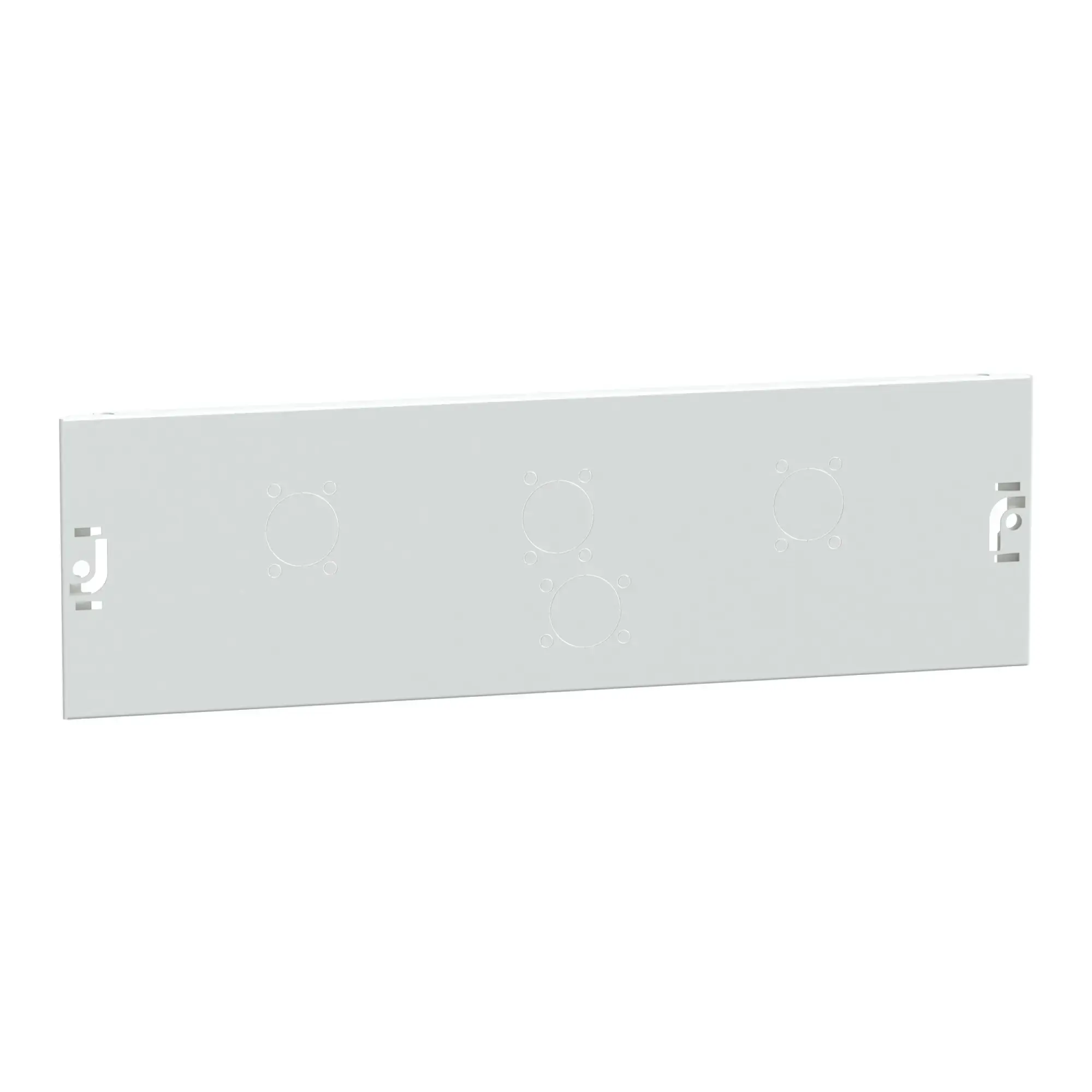 Schneider Electric LVS03308 PrismaSeT-P, Front panel, 1x FuPacT GS63 3-4 pole horizontal/3x GS32 3-4 pole vertical, Width=650mm, Height=3 Modules (img_002)