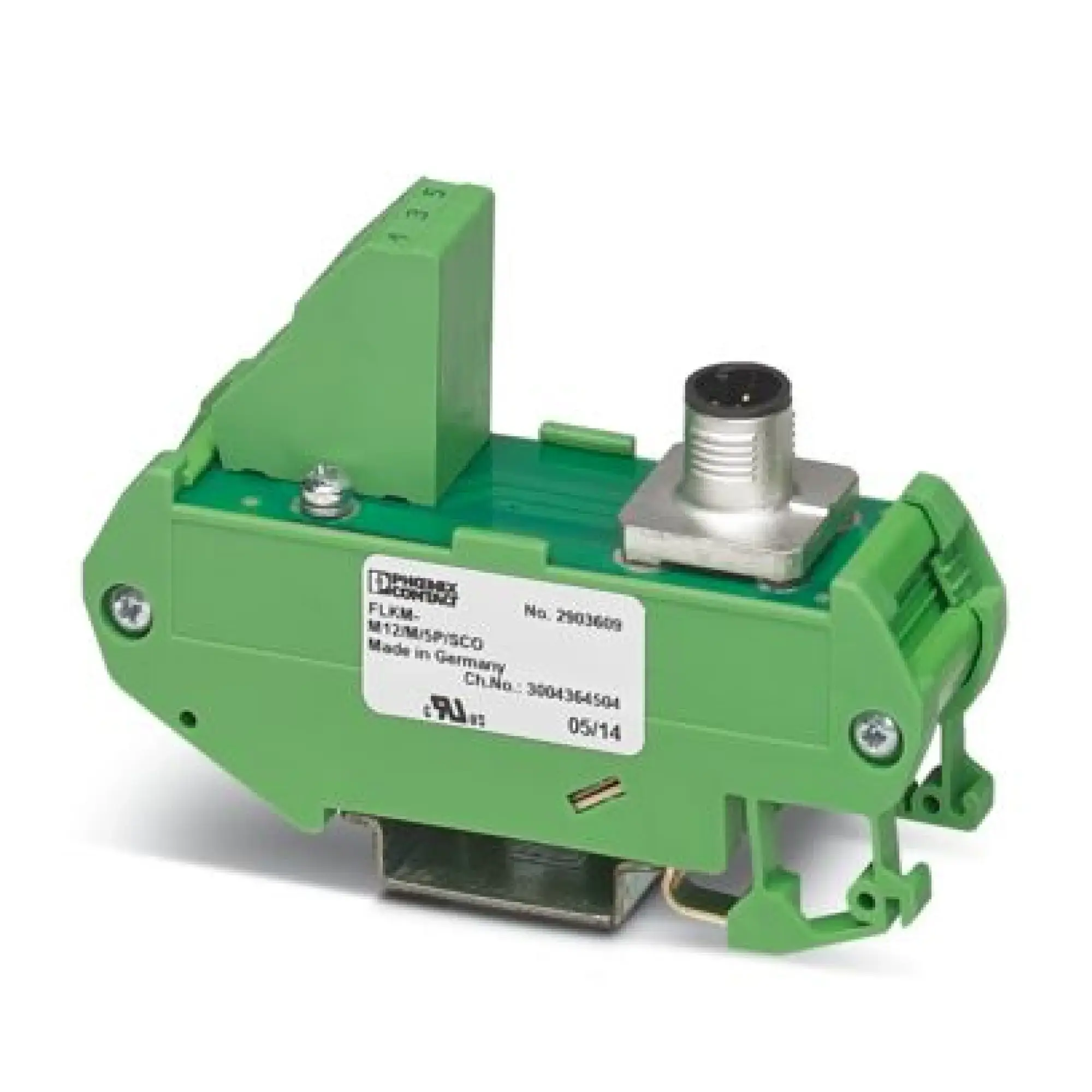 Phoenix Contact 2903609 Termination board FLKM-M12/M/5P/SCO (img_001) Phoenix Contact 2903609 Termination board FLKM-M12/M/5P/SCO (img_001)