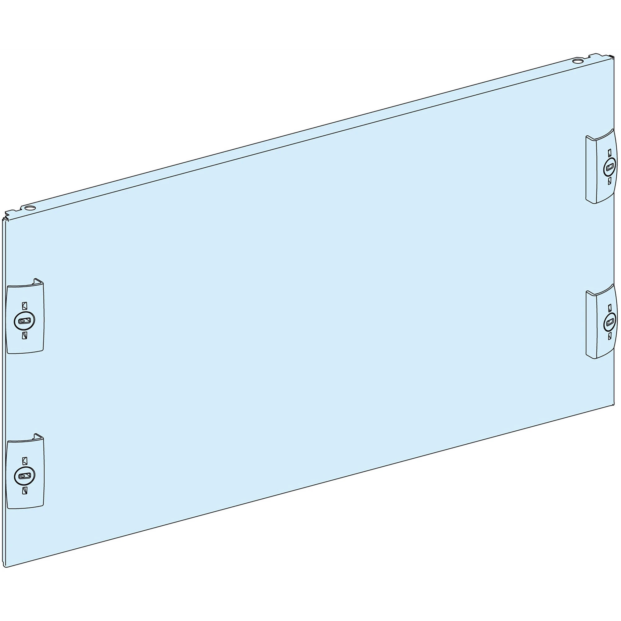Schneider Electric LVS03808 PrismaSeT-P, Front Panel, without cutout, Width=650mm, Height=12 Modules (img_001) Schneider Electric LVS03808 PrismaSeT-P, Front Panel, without cutout, Width=650mm, Height=12 Modules (img_001)