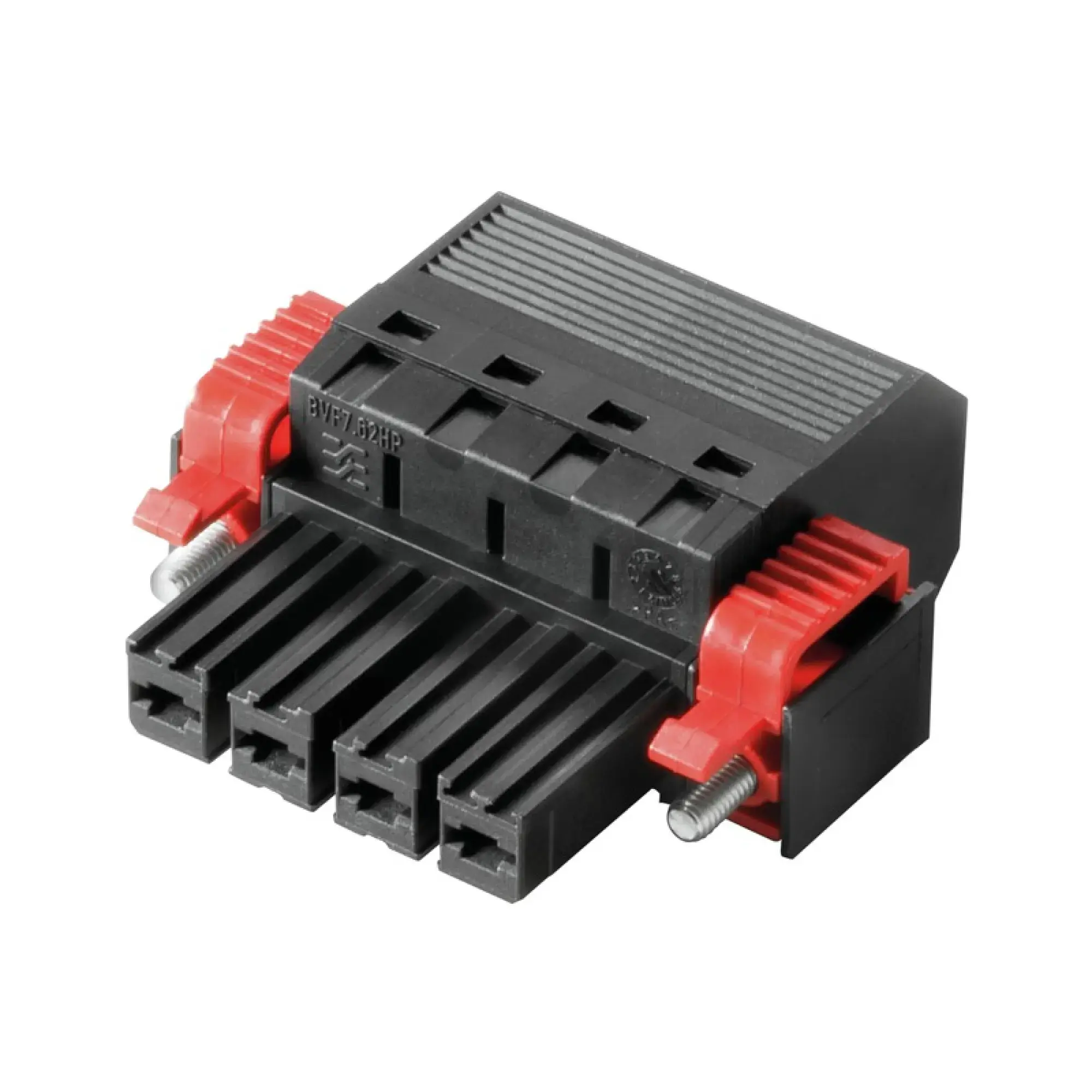 Weidmüller 1060520000 PCB connector (wire connection), 1000 V, 57 A, Pitch in mm: 7.62, 10 mm², Number of poles: 4, PUSH IN without actuator, Tension-clamp connection, Box (img_001)