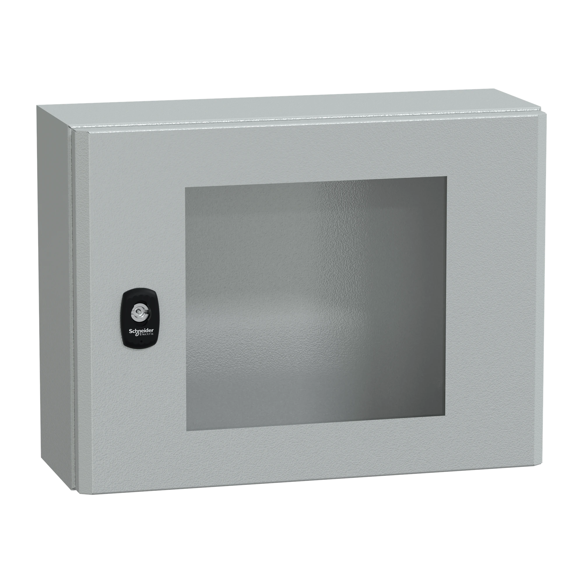Schneider Electric NSYS3D3415T Spacial S3D modular cabinet door without mounting plate. H300xB400xT150 IP66 IK08 RAL7035. (img_001)