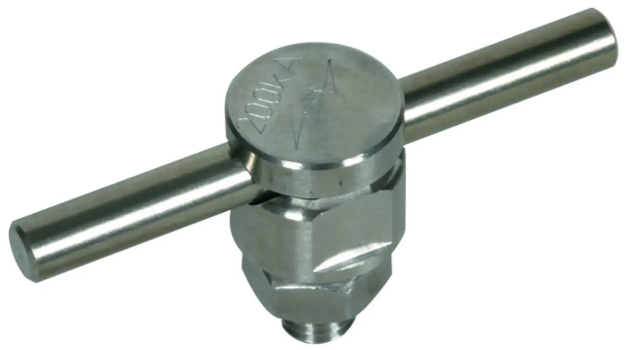 Dehn 301209 KS connector StSt 200kA f. Rd 10mm single-part with spring washer (img_001)