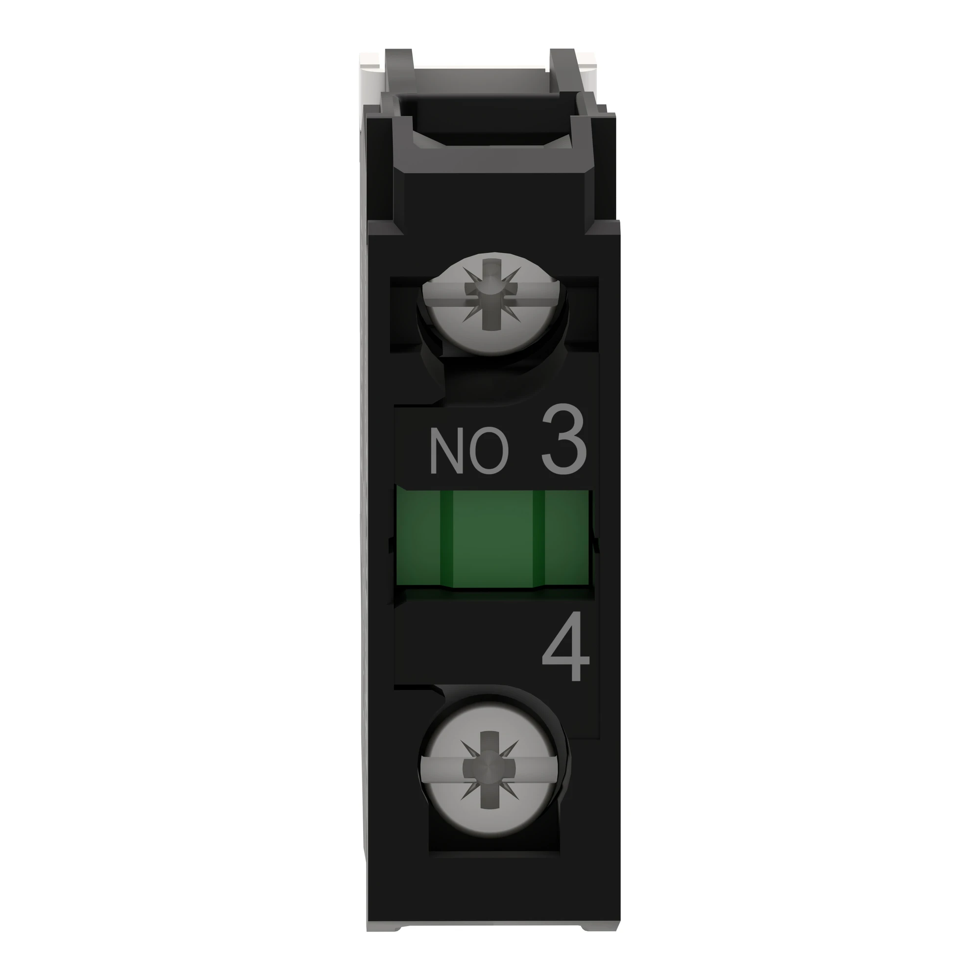 Schneider Electric ZBE1019 Auxiliary switch, contact block, Harmony XB4 and XB5, 22mm, 30mm, screw terminal, silver alloy, 1S (img_002) Schneider Electric ZBE1019 Auxiliary switch, contact block, Harmony XB4 and XB5, 22mm, 30mm, screw terminal, silver alloy, 1S (img_002)