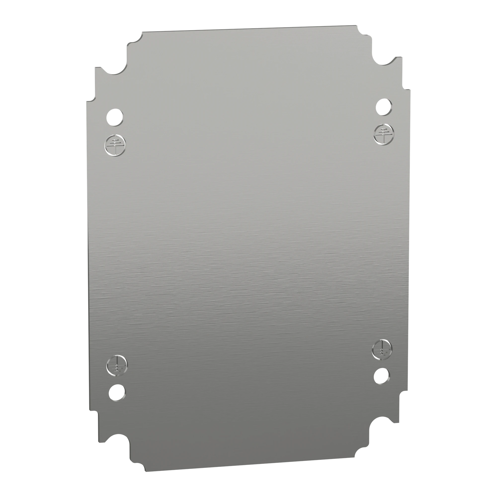 Schneider Electric NSYMM2520 Simple Mounting Plate H250xW200mm made of galvanized steel (img_001)