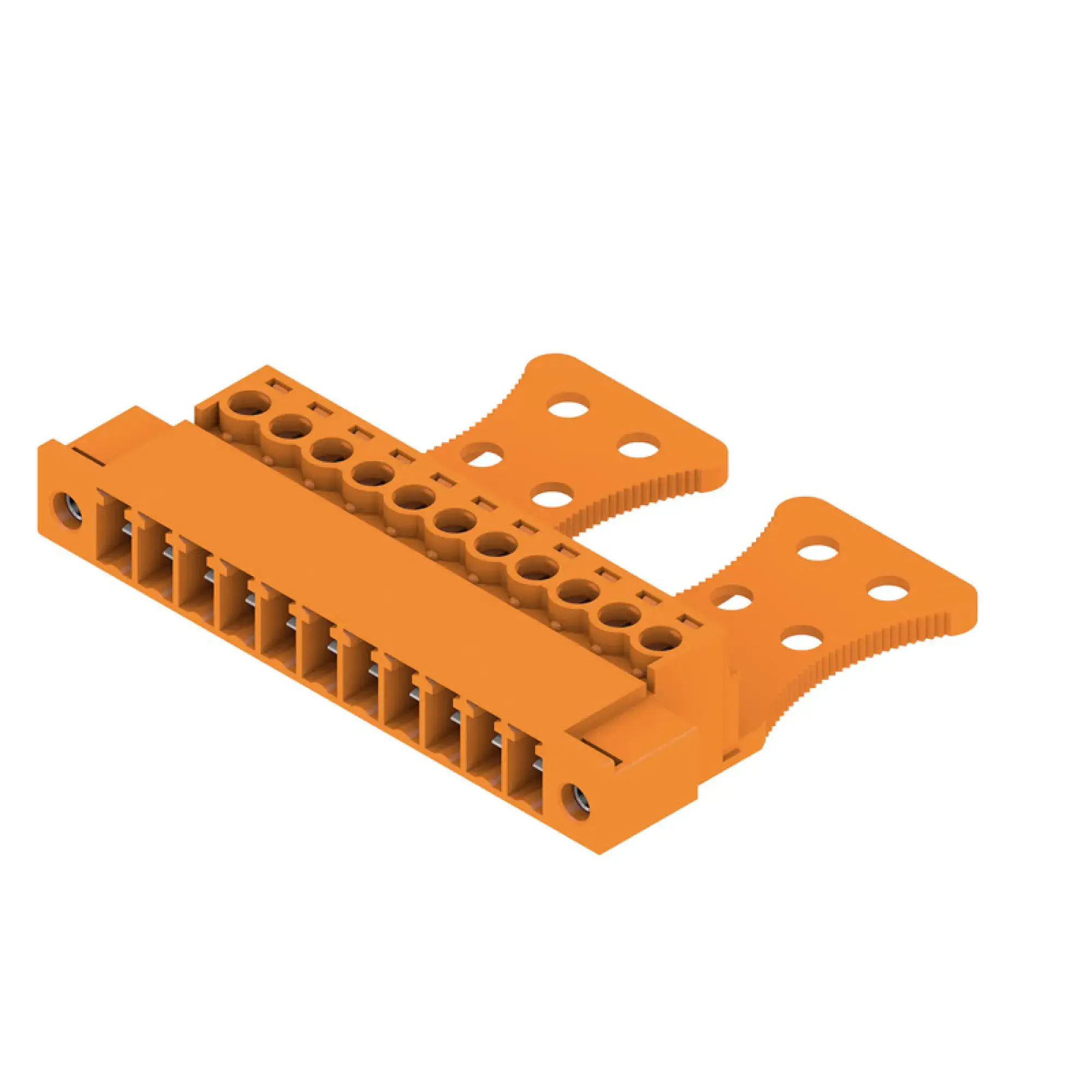 Weidmüller 1237210000 PCB connector (wire connection), 160 V, 17.5 A, Pitch in mm: 3.81, 1.5 mm², Number of poles: 11, Clamping yoke connection, Box (img_001)