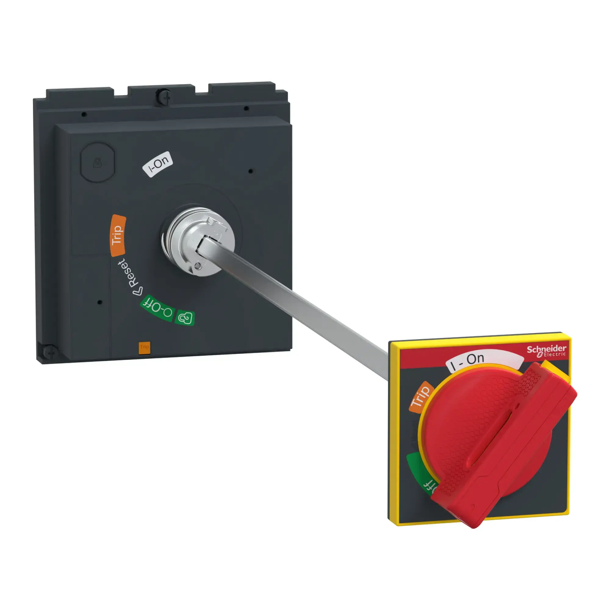 Schneider Electric LV432600T Rotary Drive with Door Coupling for ComPacT NSX 400/630, Handle Red/Yellow, Shaft Length 209 to 600 mm, IP55 (img_002)