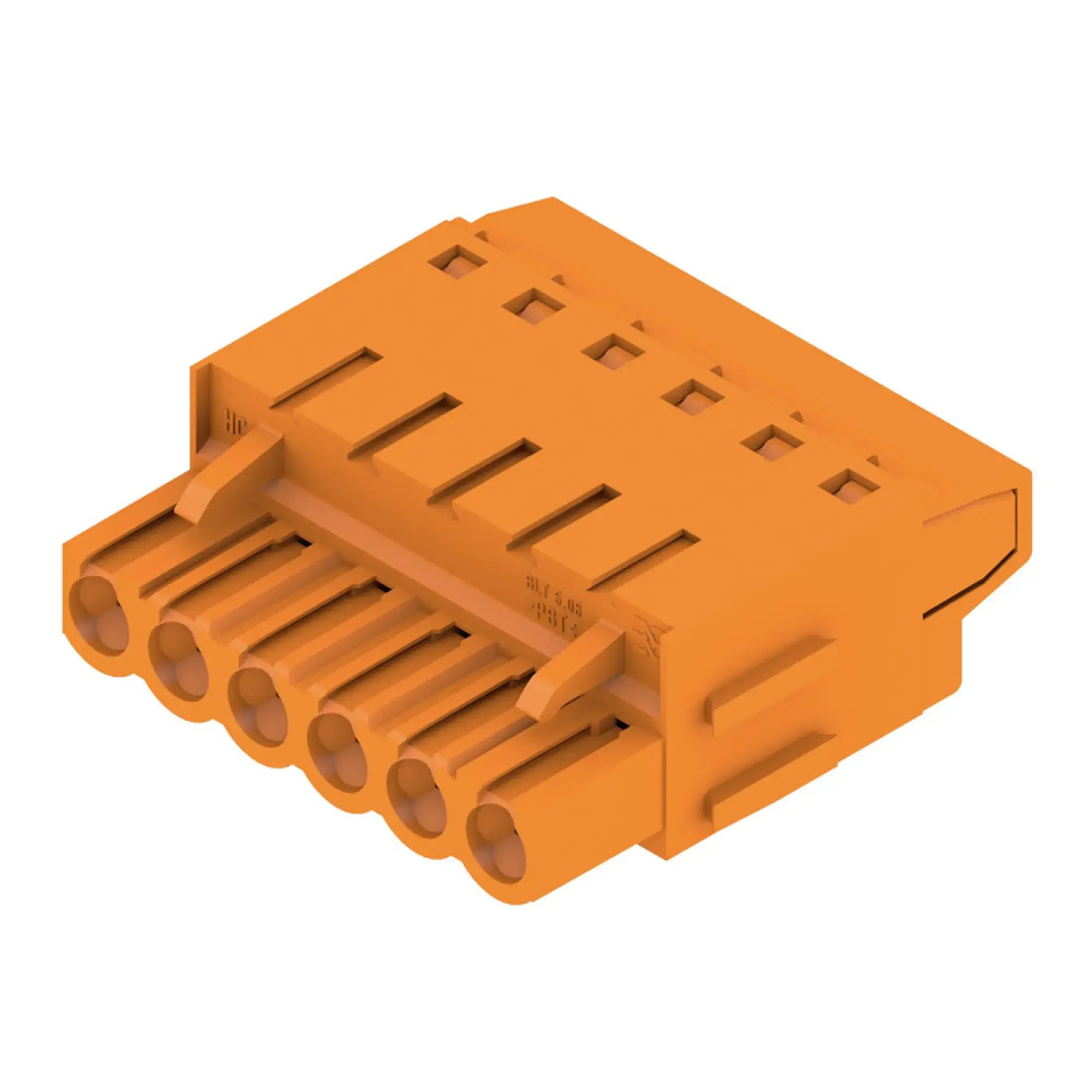 Weidmüller 1502260000 PCB connector (wire connection), 320 V, 27 A, Pitch in mm: 5.08, 2.5 mm², Number of poles: 6, TOP connection, Box (img_001) Weidmüller 1502260000 PCB connector (wire connection), 320 V, 27 A, Pitch in mm: 5.08, 2.5 mm², Number of poles: 6, TOP connection, Box (img_001)