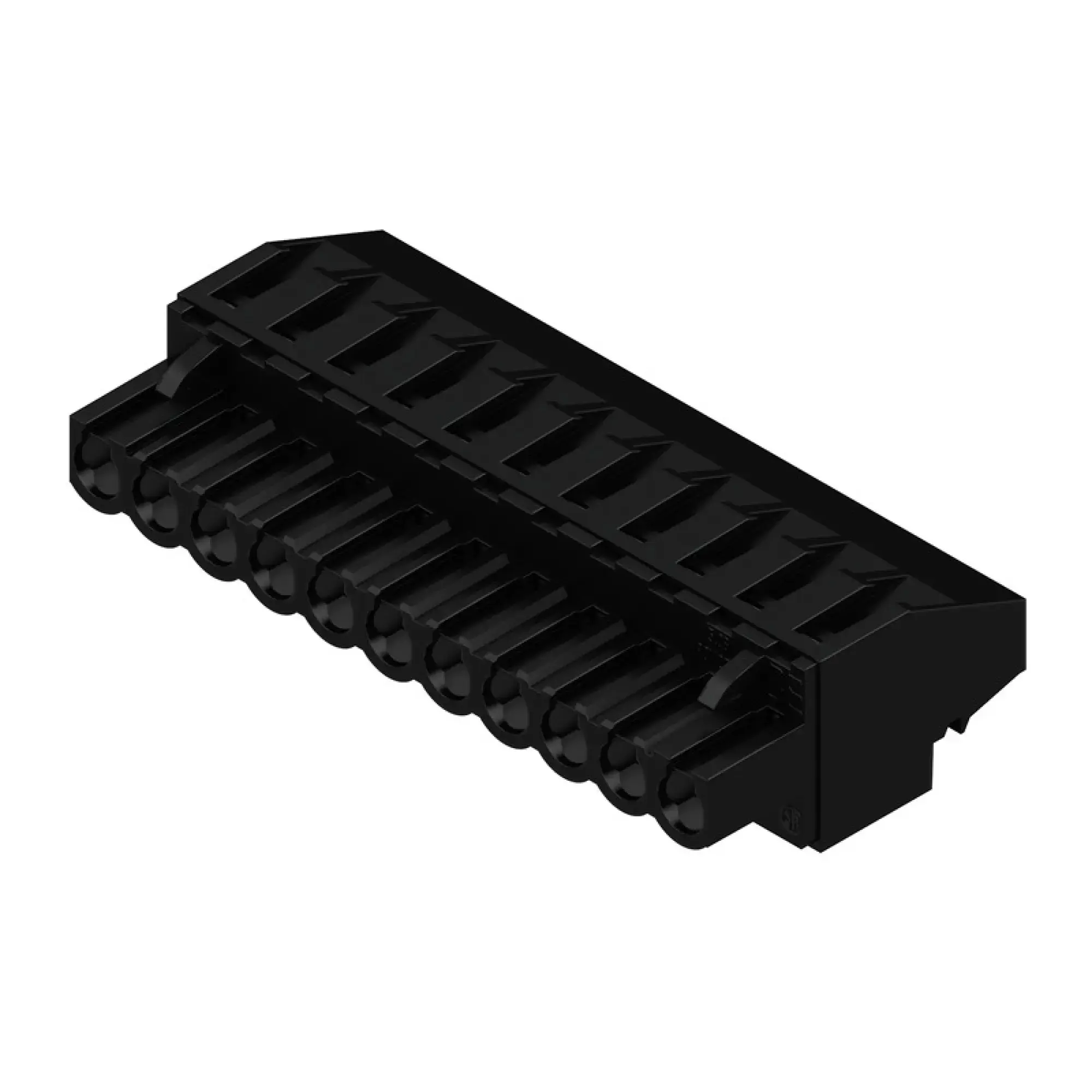 Weidmüller 1959010000 PCB connector (wire connection), 320 V, 23 A, Pitch in mm: 5.00, 4 mm², Number of poles: 11, Clamping yoke connection, Box (img_001)