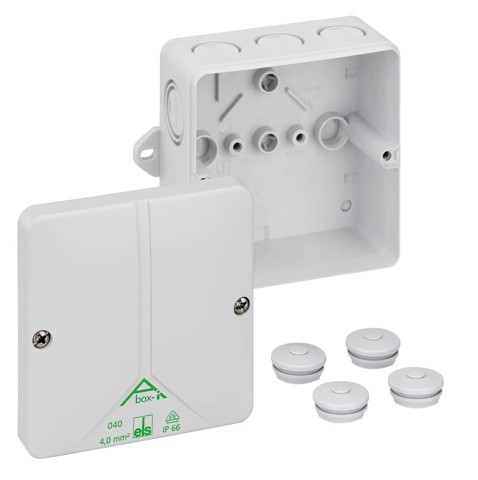 Spelsberg 50390401 Junction box, Type of protection IP66, max. 4², Impact strength IK08, Protection class II, Ui 690V AC, DLG, DNV, VDE, Halogen free (img_001) Spelsberg 50390401 Junction box, Type of protection IP66, max. 4², Impact strength IK08, Protection class II, Ui 690V AC, DLG, DNV, VDE, Halogen free (img_001)