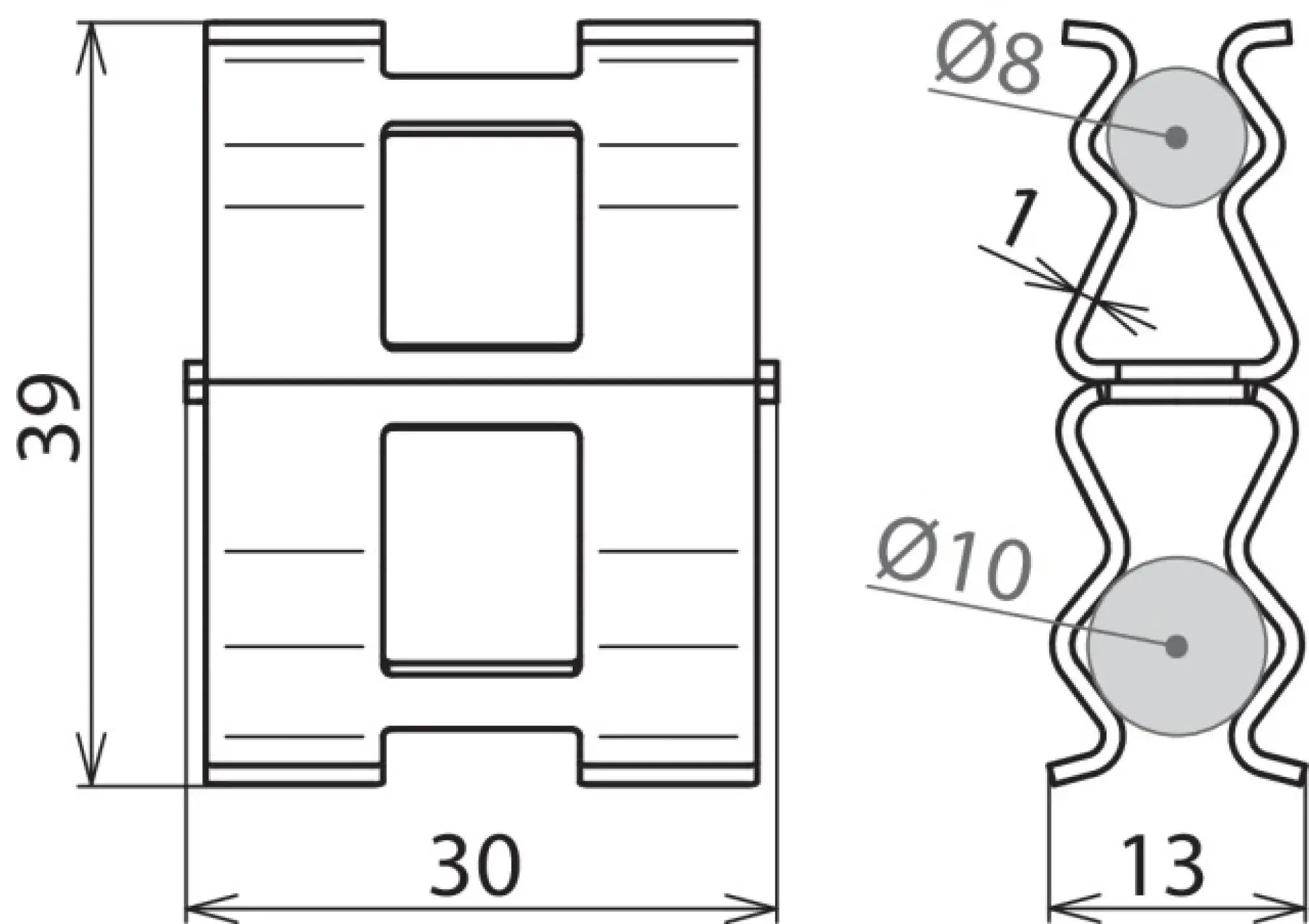 Dehn 308131 DEHNclip reinforcement clamp St/bare f. Rd 8mm / Rd 10mm (img_004) Dehn 308131 DEHNclip reinforcement clamp St/bare f. Rd 8mm / Rd 10mm (img_004)