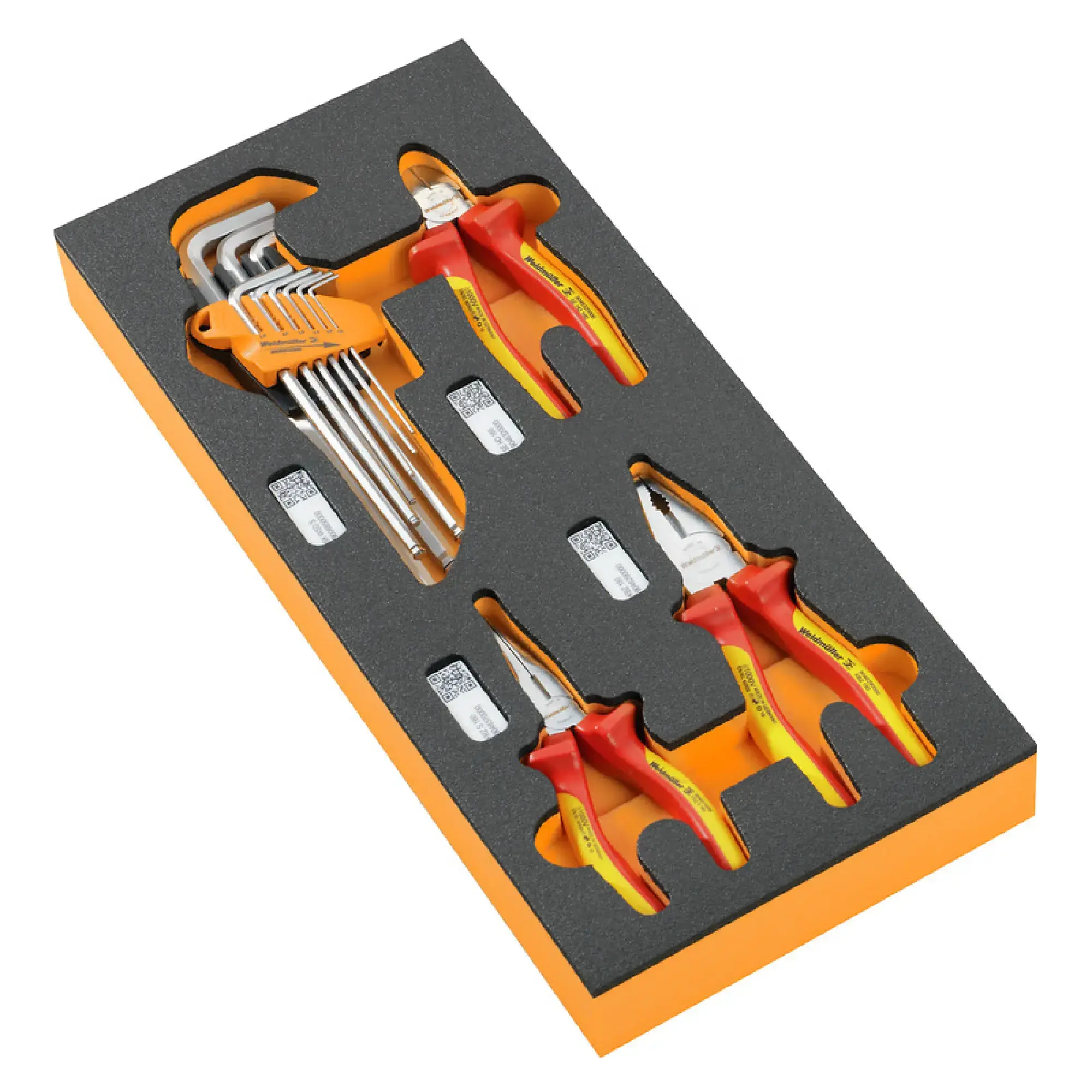 Weidmüller 2683760000 Insert (workshop trolley), with tools, Height: 50 mm, Width: 200 mm, Depth: 447 mm (img_001) Weidmüller 2683760000 Insert (workshop trolley), with tools, Height: 50 mm, Width: 200 mm, Depth: 447 mm (img_001)