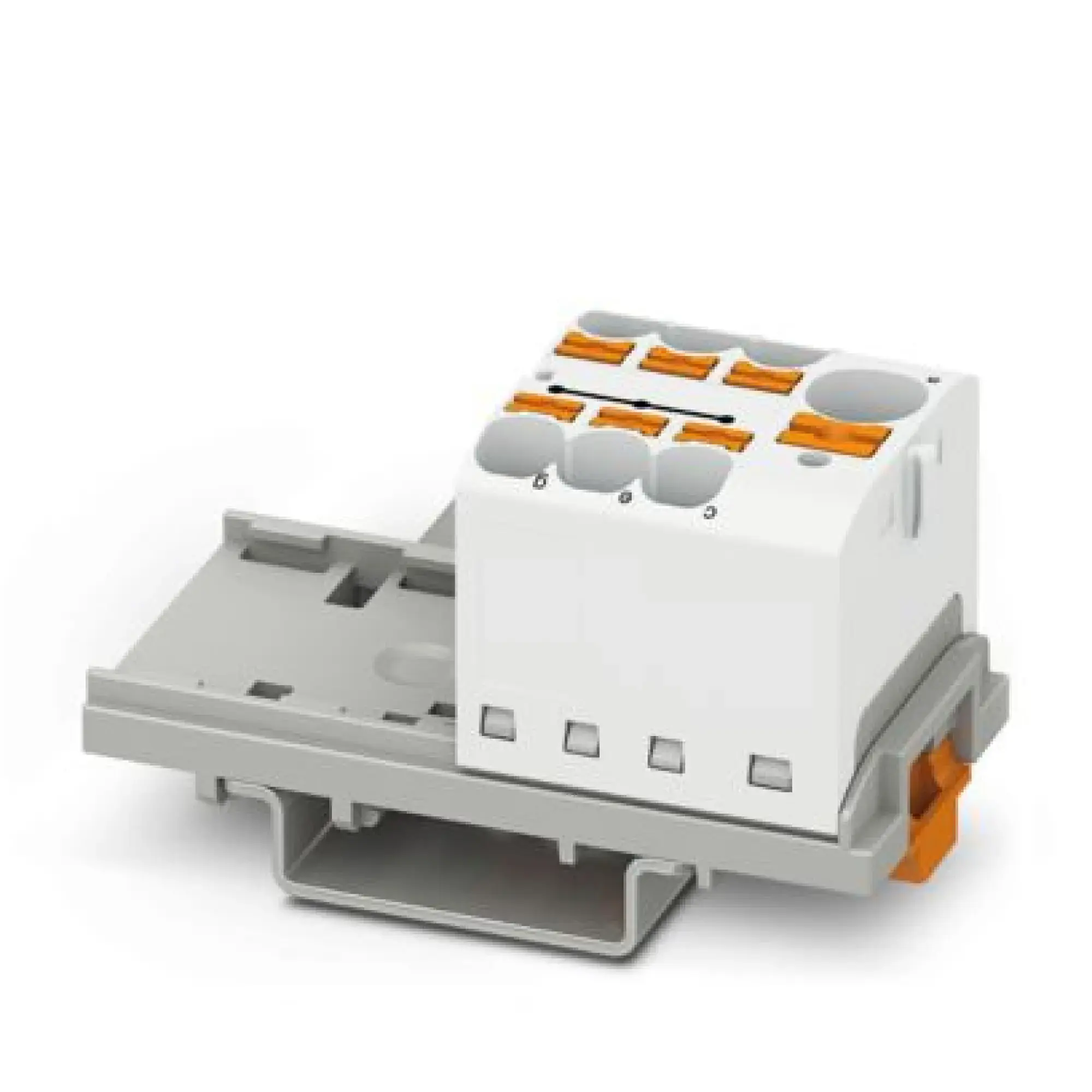 Phoenix Contact 3273604 Distribution block PTFIX 10/6X4-NS35 WH (img_001)