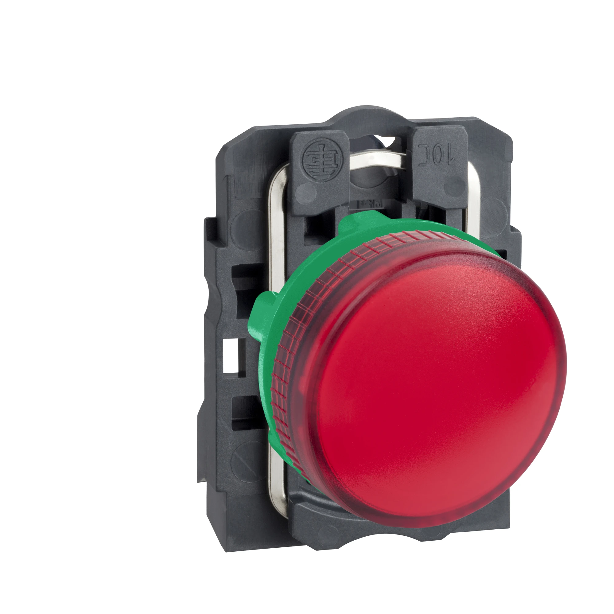Schneider Electric XB5AV64 Indicator light, Harmony XB5, plastic, red, 22mm, BA9s incandescent lamp, smooth dome, 250V AC (img_001) Schneider Electric XB5AV64 Indicator light, Harmony XB5, plastic, red, 22mm, BA9s incandescent lamp, smooth dome, 250V AC (img_001)