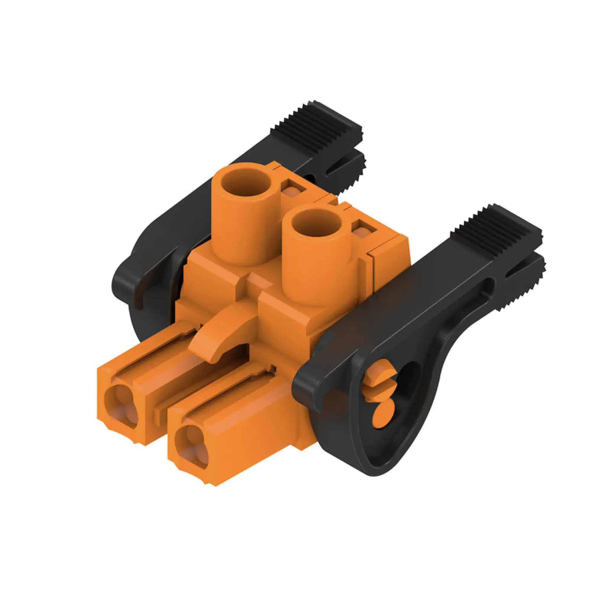 Weidmüller 1093470000 PCB connector (wire connection), 500 V, 29 A, Pitch in mm: 7.62, 4 mm², Number of poles: 2, Clamping yoke connection, Box (img_001)