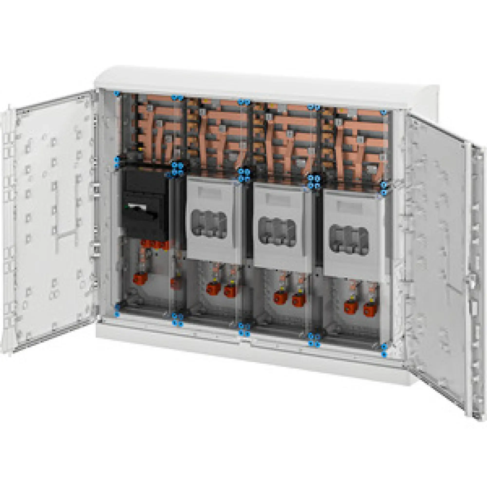 Hensel 65000250 Ladeverteiler für bis zu 3 Ladepunkte à 200 kW Mi EV 200kW 3010 (img_001)