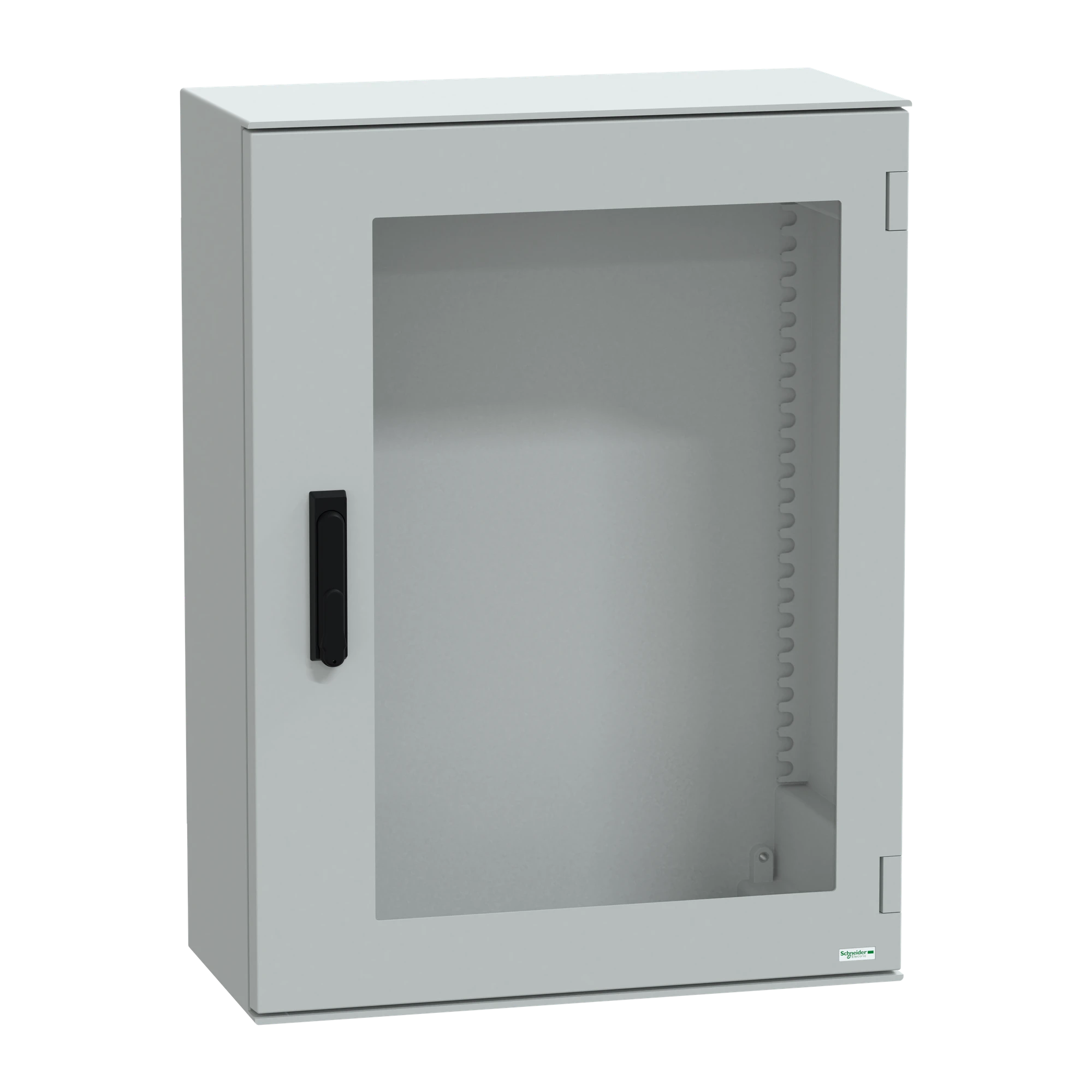 Schneider Electric NSYPLM86TVG Polyester enclosure PLM wall mounting, without MP H847x636xD300mm IP66, transp. door 3-P. locking system (img_001)