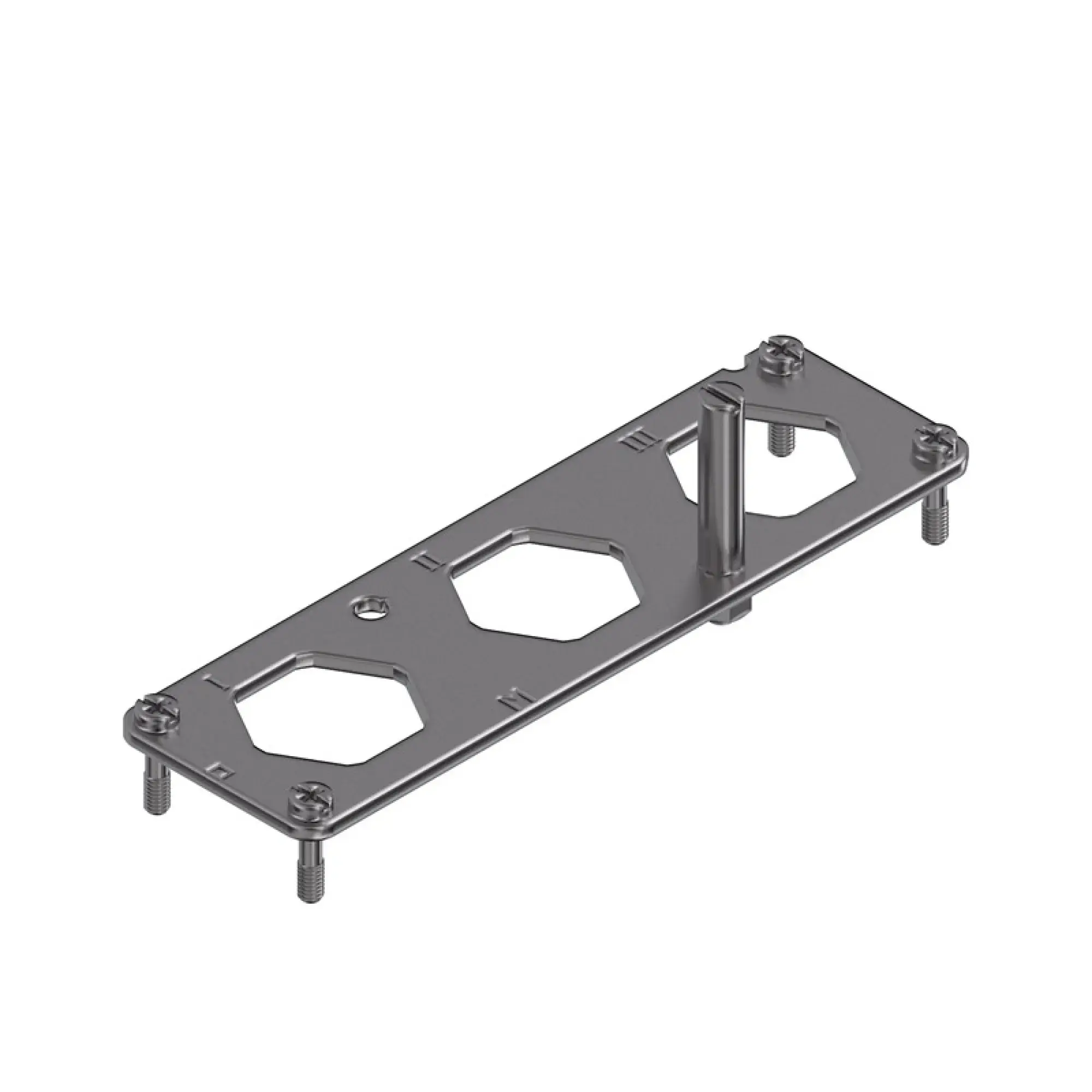 Weidmüller 1103750000 Mounting frame for industrial connector, Series: HighPower, Size: 8, Number of poles: 3, Stainless steel, rust-proof (img_001) Weidmüller 1103750000 Mounting frame for industrial connector, Series: HighPower, Size: 8, Number of poles: 3, Stainless steel, rust-proof (img_001)