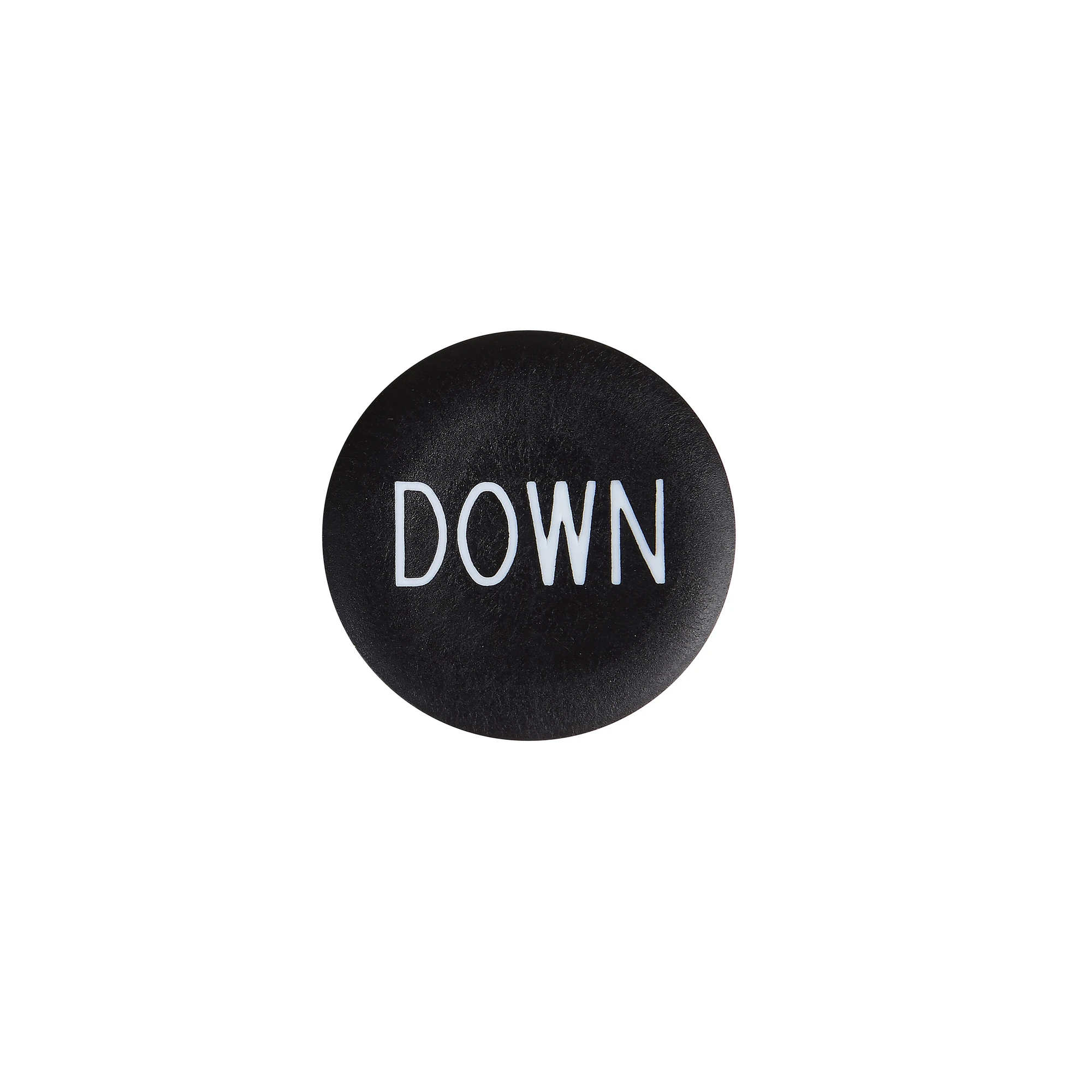 Schneider Electric ZBA344 Button label, green, DOWN marking for round push button Ø22 (img_001)