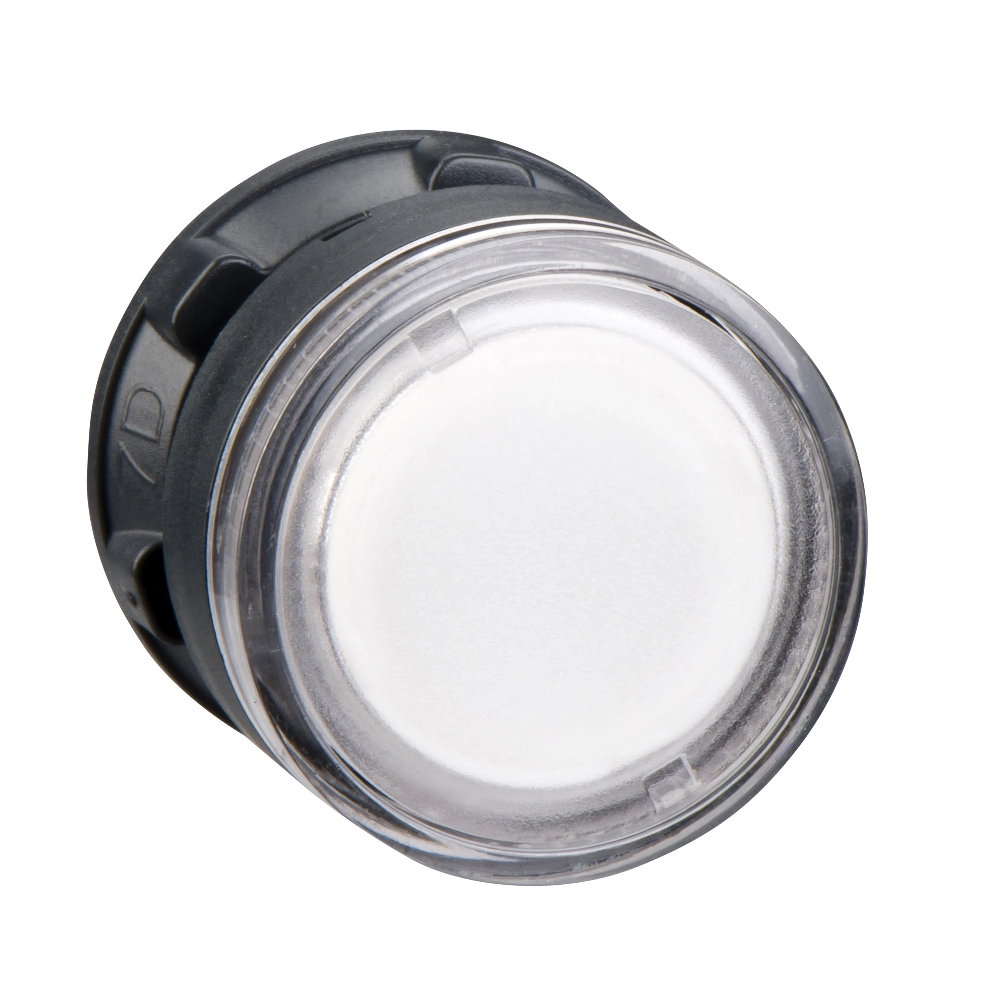 Schneider Electric ZB5AW37 Illuminated Pushbutton, Front Element, Harmony XB5, Plastic, 22mm, clear, for BA9s (img_001)