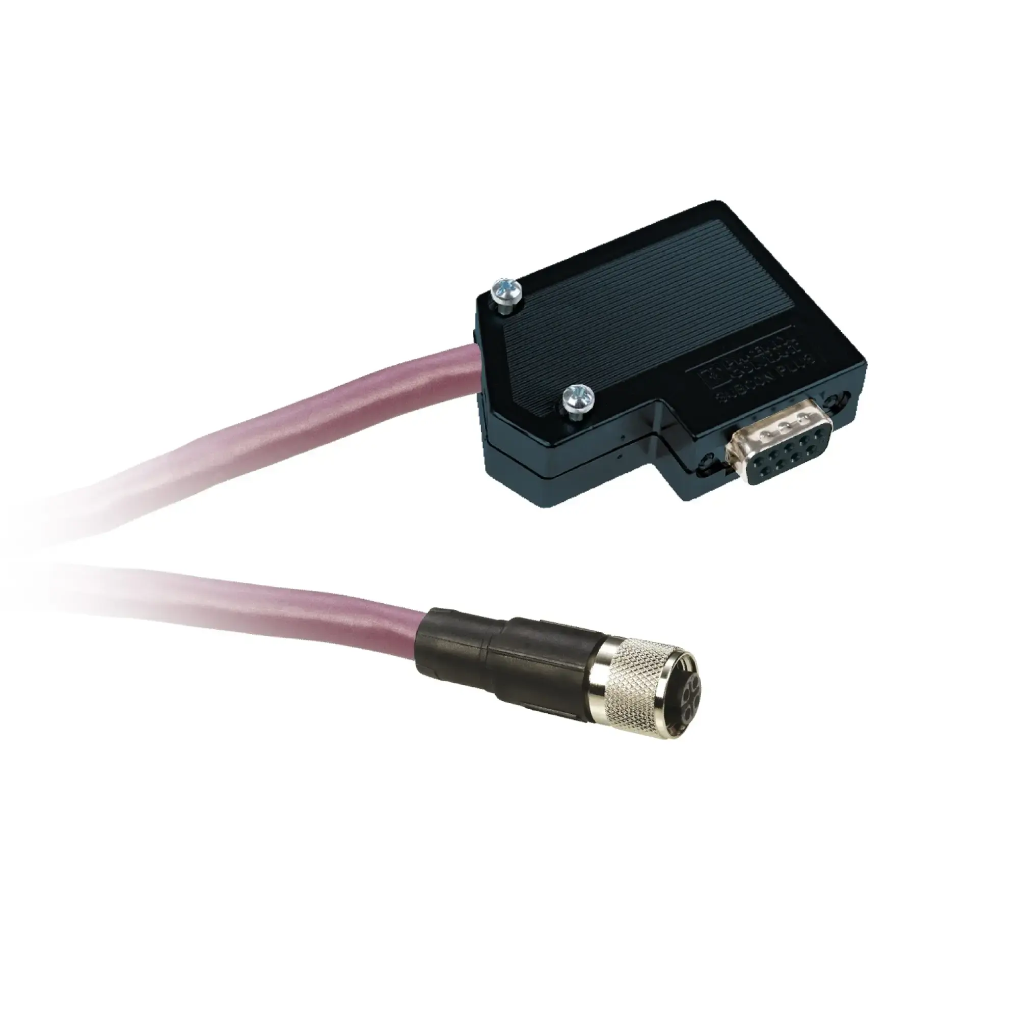 Schneider Electric VW3M94CANS9R05 CANopen Connection Cable, SUB-D Female, M12 Female, 5 m (img_002) Schneider Electric VW3M94CANS9R05 CANopen Connection Cable, SUB-D Female, M12 Female, 5 m (img_002)