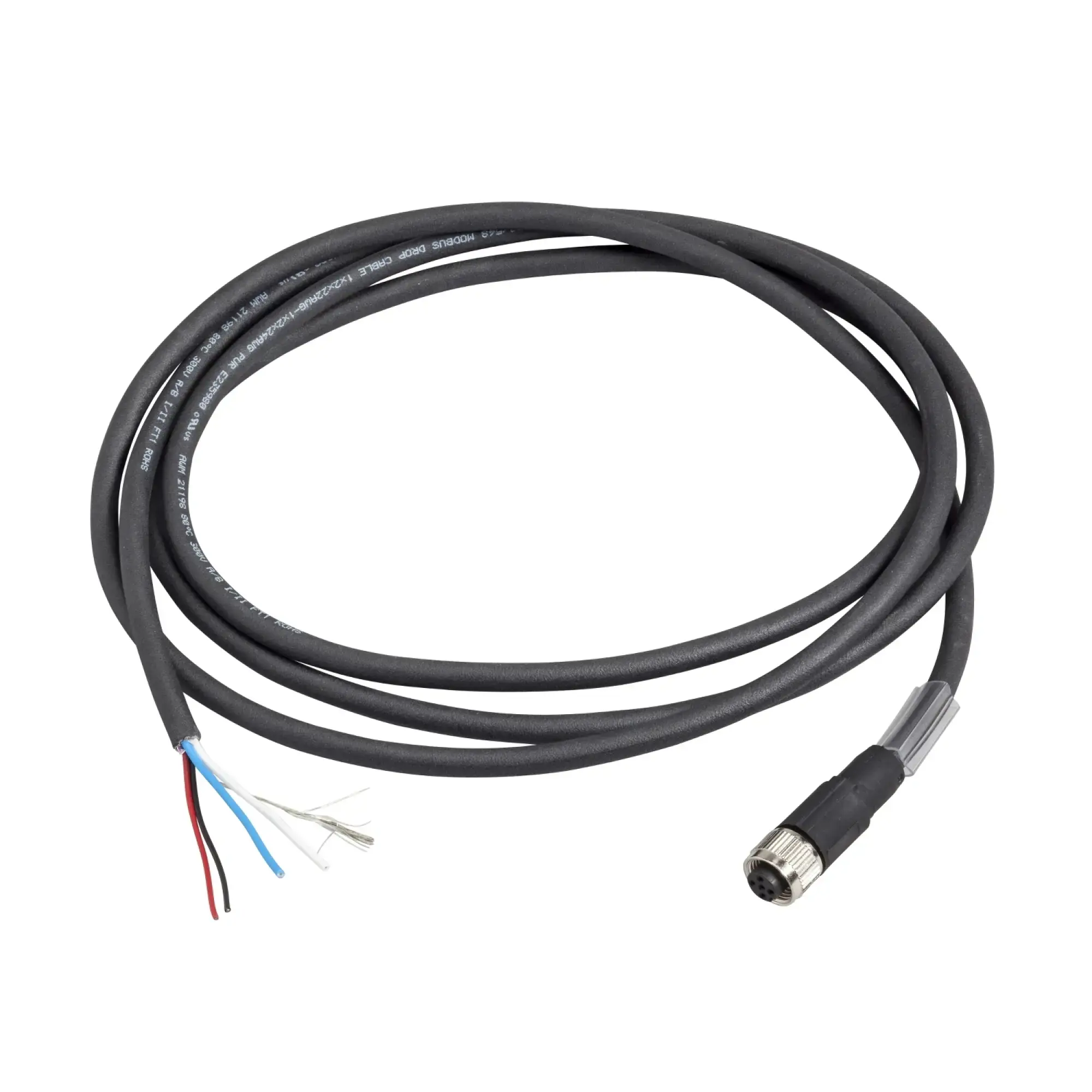 Schneider Electric TCSCCN1M1F1 CANopen Bus Cable Set (Daisy Chain), straight, M12-A male-female, 1m (img_002)