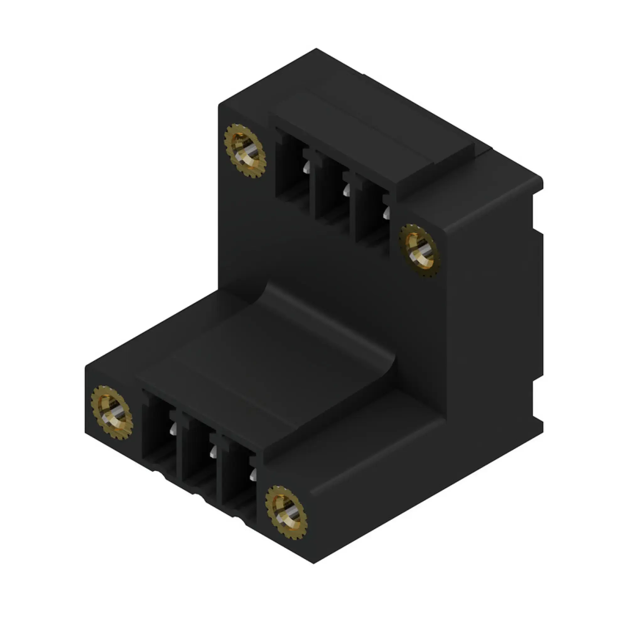Weidmüller 1033980000 PCB connector (board connection), 160 V, 17.5 A, Pitch in mm: 3.81, Number of poles: 6, THT/THR solder connection, Box (img_001)