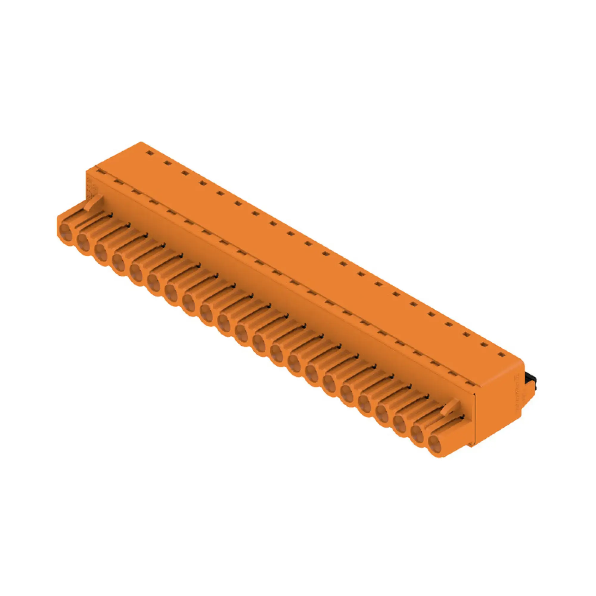 Weidmüller 1013910000 PCB connector (wire connection), 320 V, 24 A, Pitch in mm: 5.08, 3.31 mm², Number of poles: 22, PUSH IN with actuator, Box (img_001)