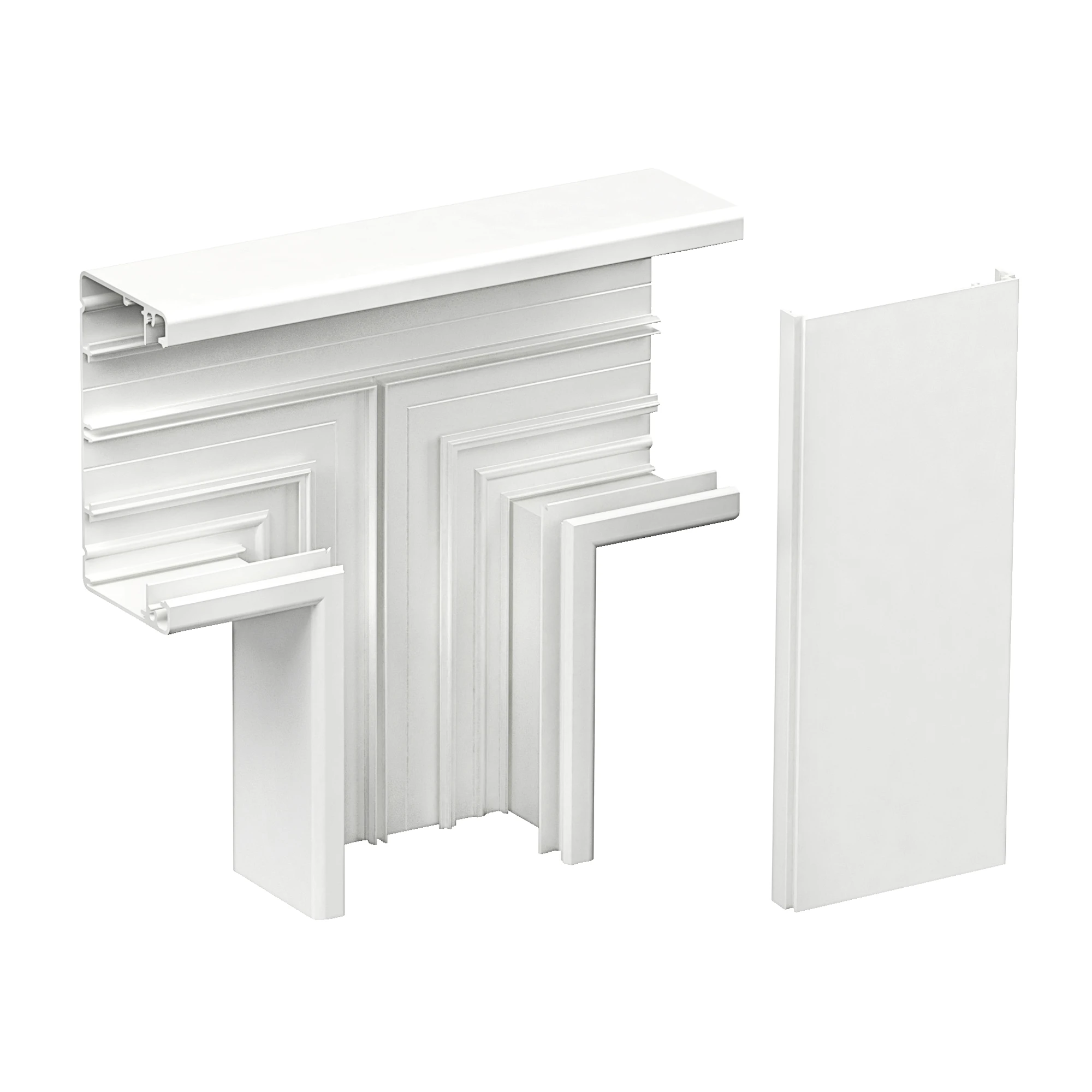 Schneider Electric 5575284 INKA 100/52 T-Piece Top, White Aluminum RAL9016 Type:INKA TSU 152/52 9016 (img_001)